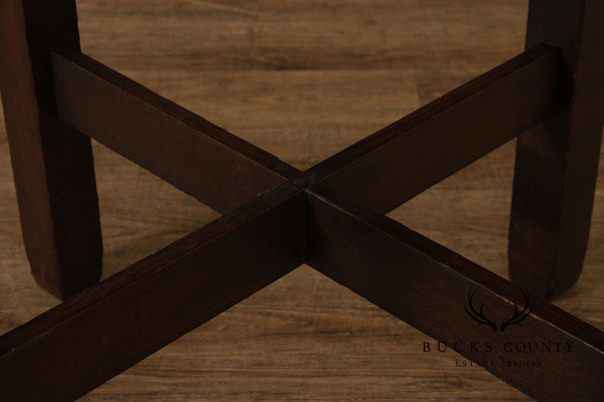 STICKLEY BROTHERS ANTIQUE MISSION OAK GAME TABLE