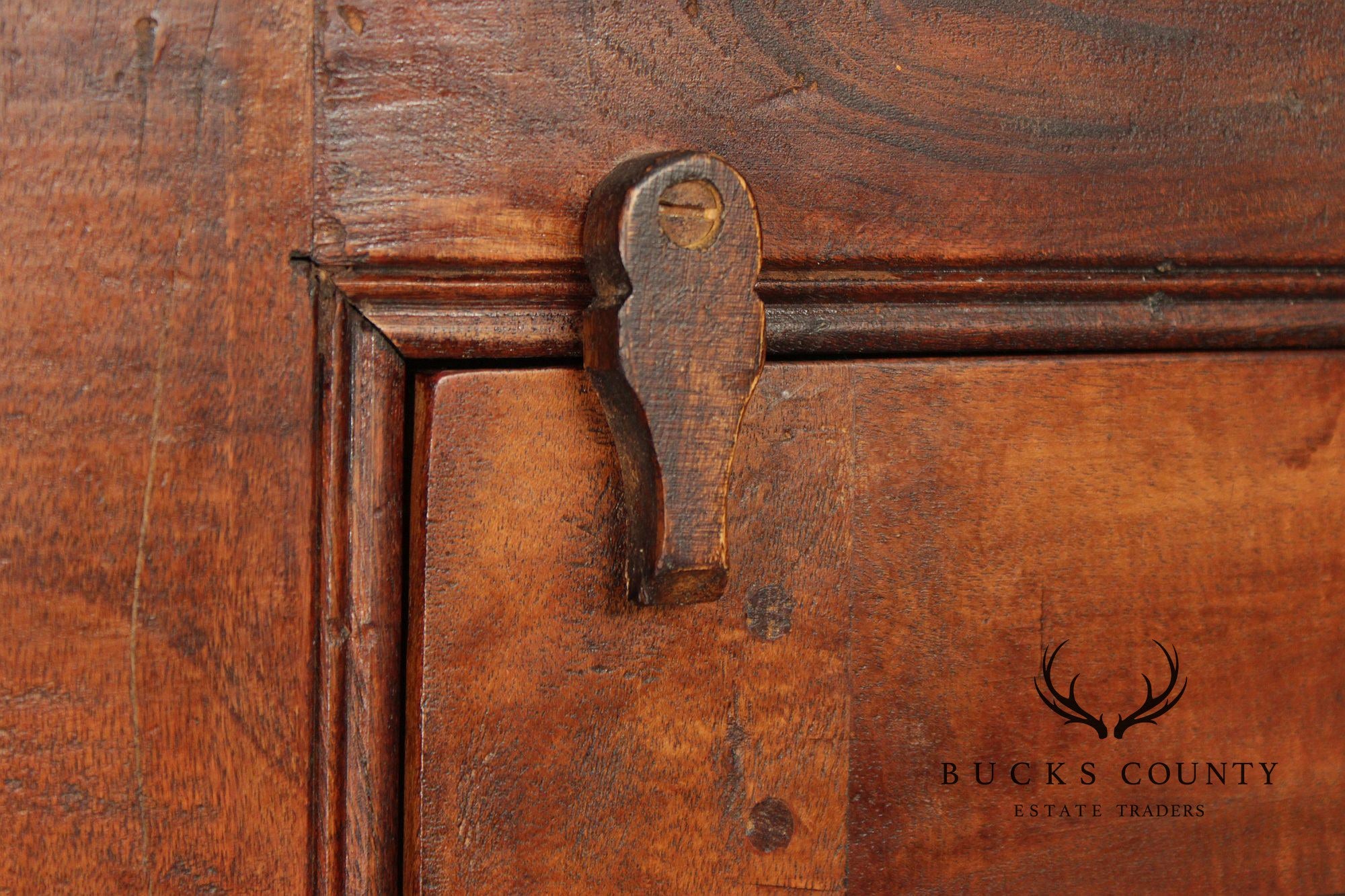 Rustic European Style Tall Narrow Single Door Cabinet