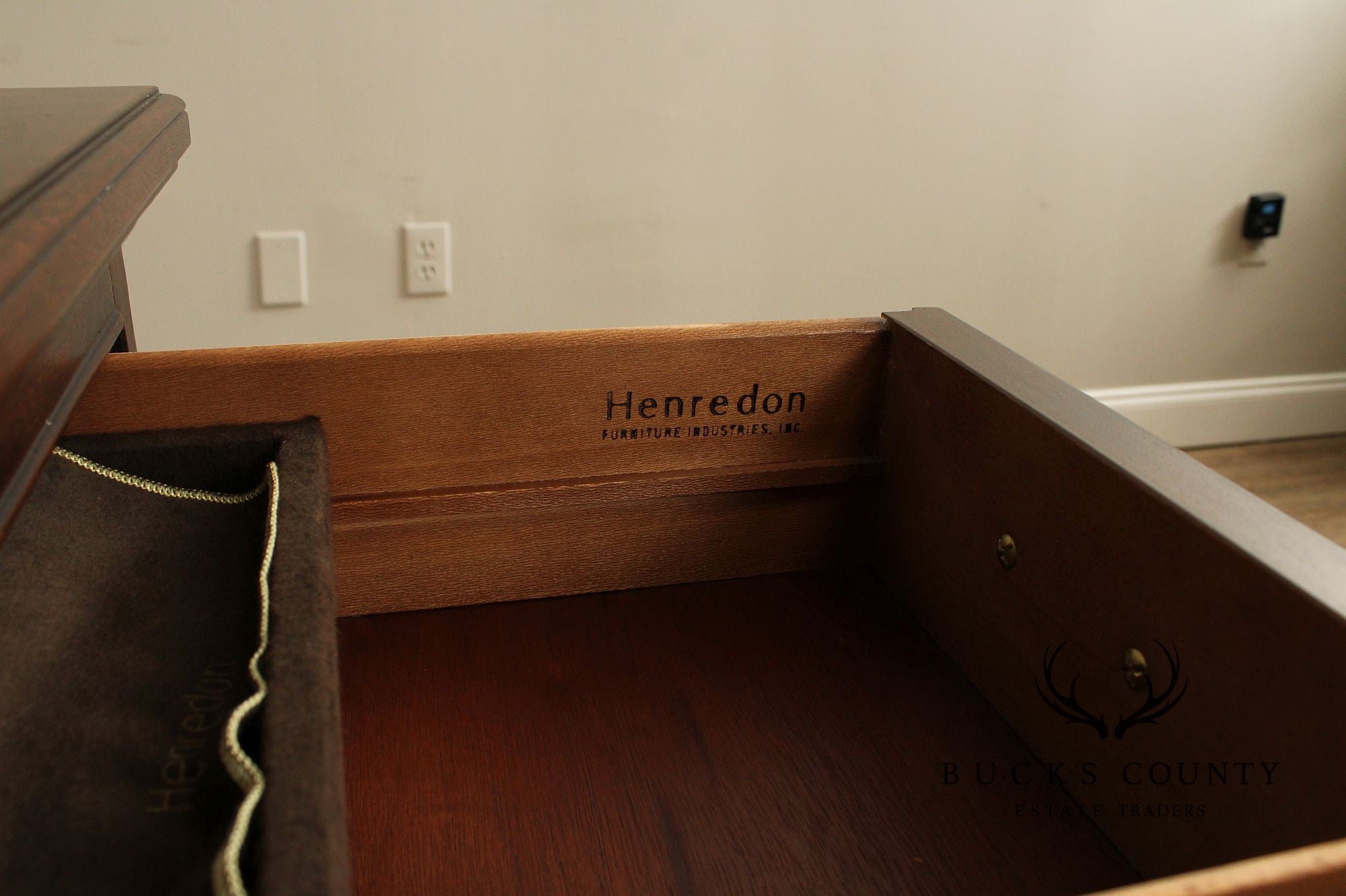 Henredon Chippendale Style Cherry Long Dresser