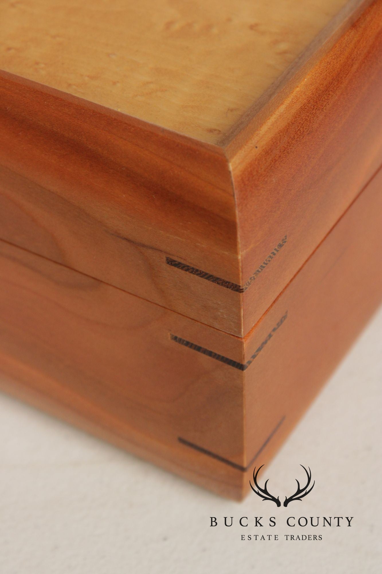 Studio Mixed Wood Desktop Cigar Humidor