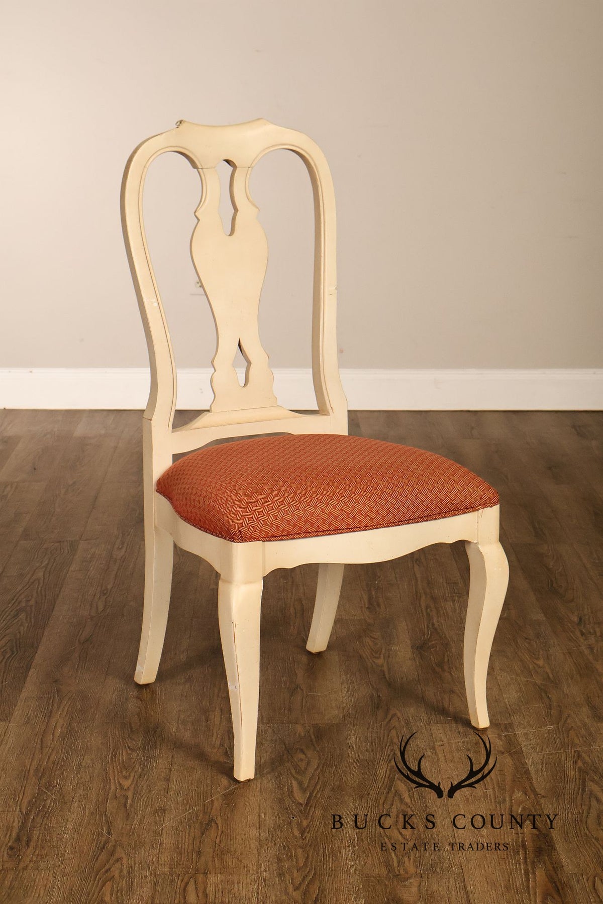 Ethan Allen 'Maison' Set of Four Painted Dining Chairs