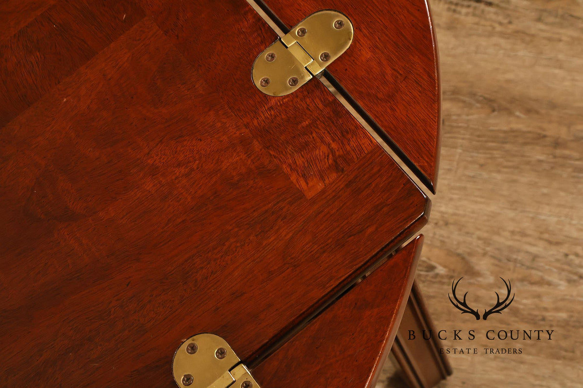 Chippendale Style Mahogany Butler's Tray Coffee Table