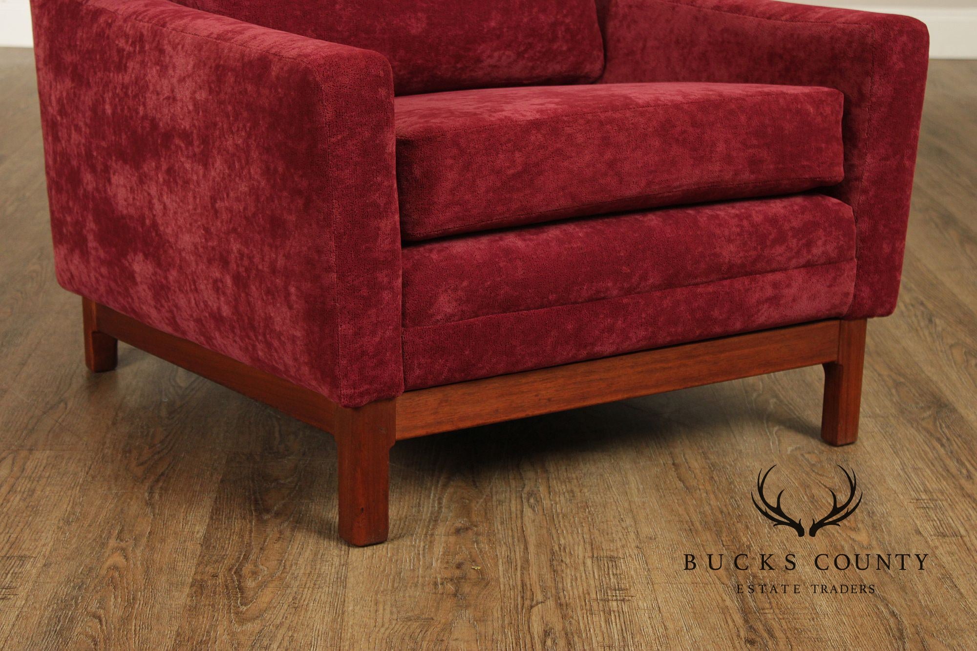 Edward Wormley Attributed Mid-Century Modern Lounge Chair