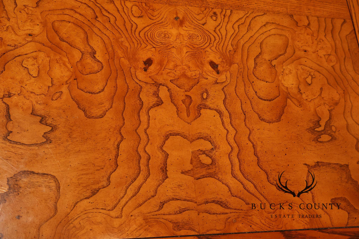 Hekman Georgian Style Oak Writing Desk