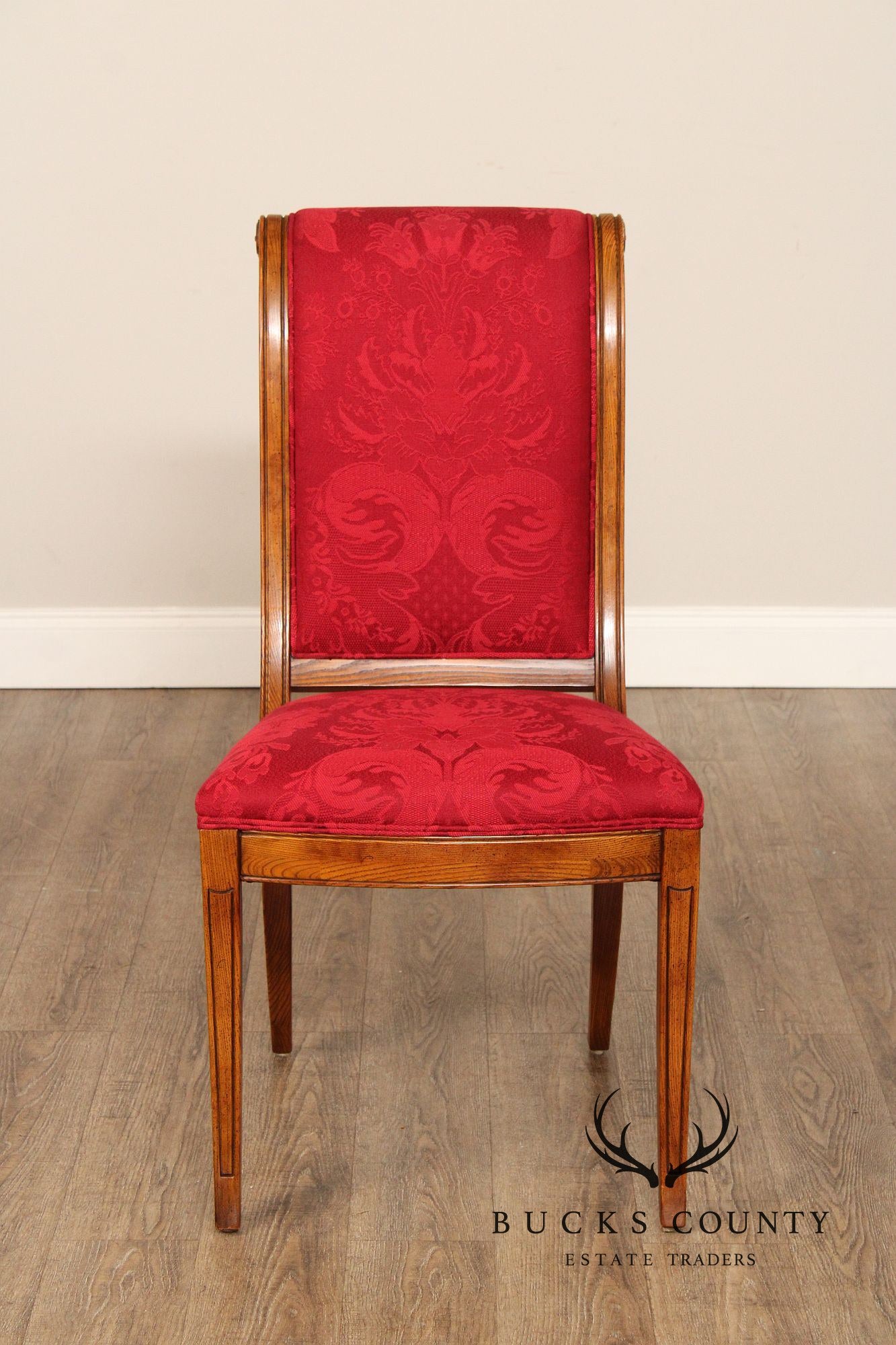 Henredon Charles X Empire Style Set of Six Dining Chairs