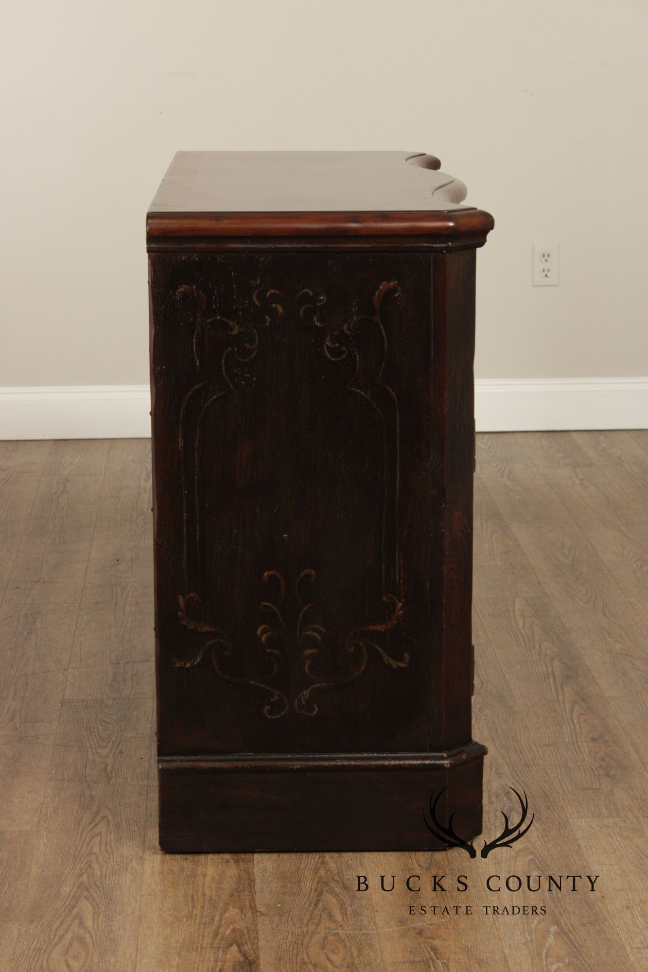 Hooker Furniture 'Seven Seas' Paint Decorated Server