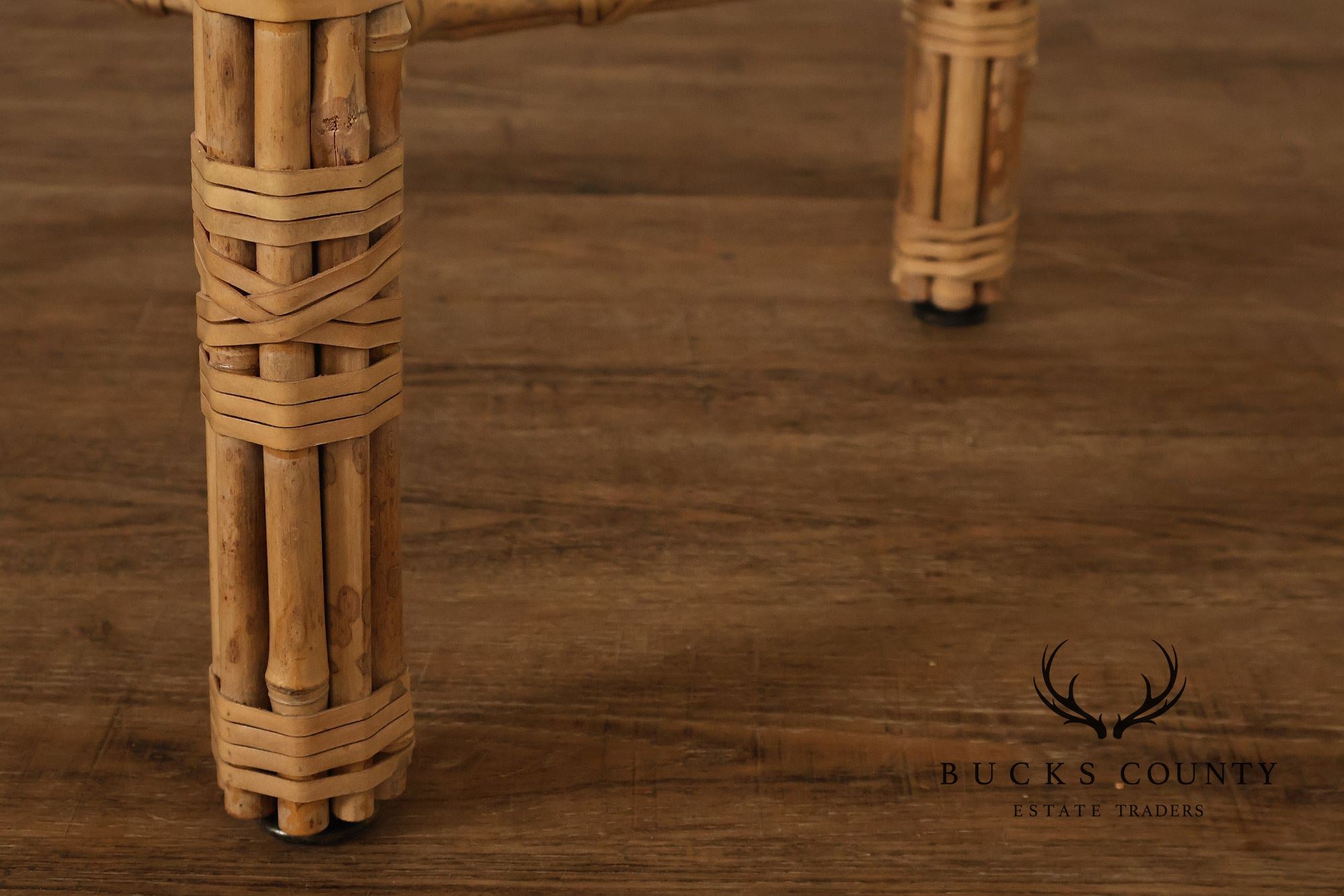 McGuire Bamboo Rattan Table Base