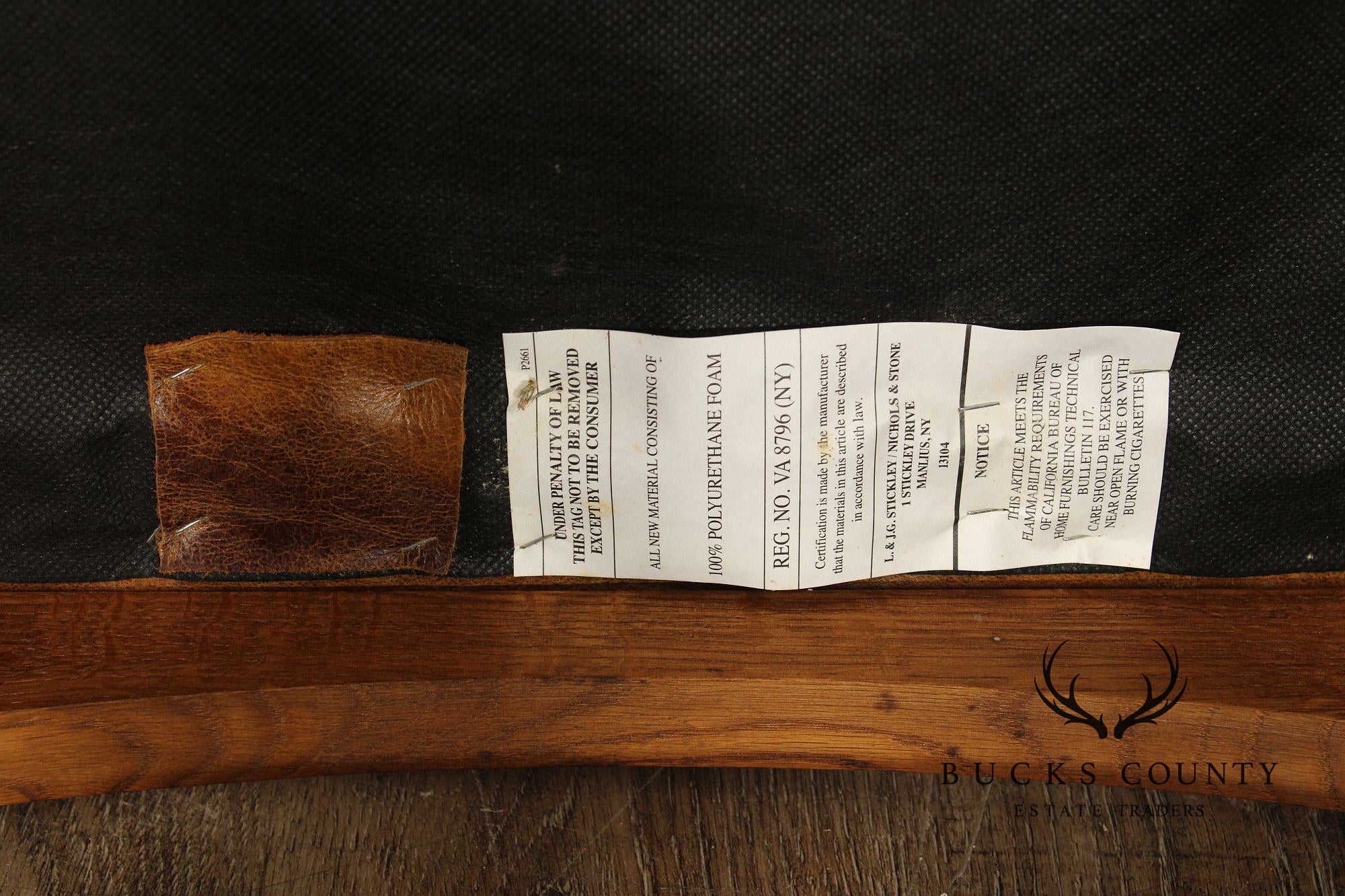 Stickley Mission Collection Harvey Ellis Inlaid Oak Rocker