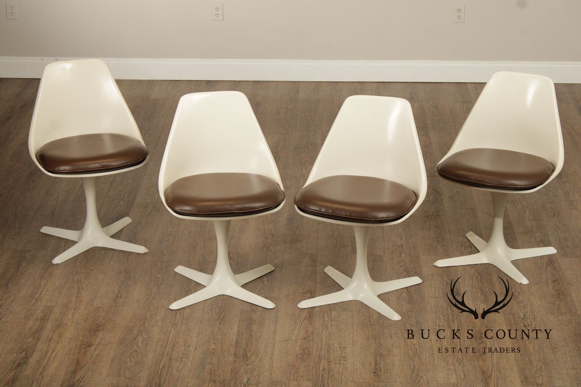 Burke Mid Century Modern Five-Piece Dining Set