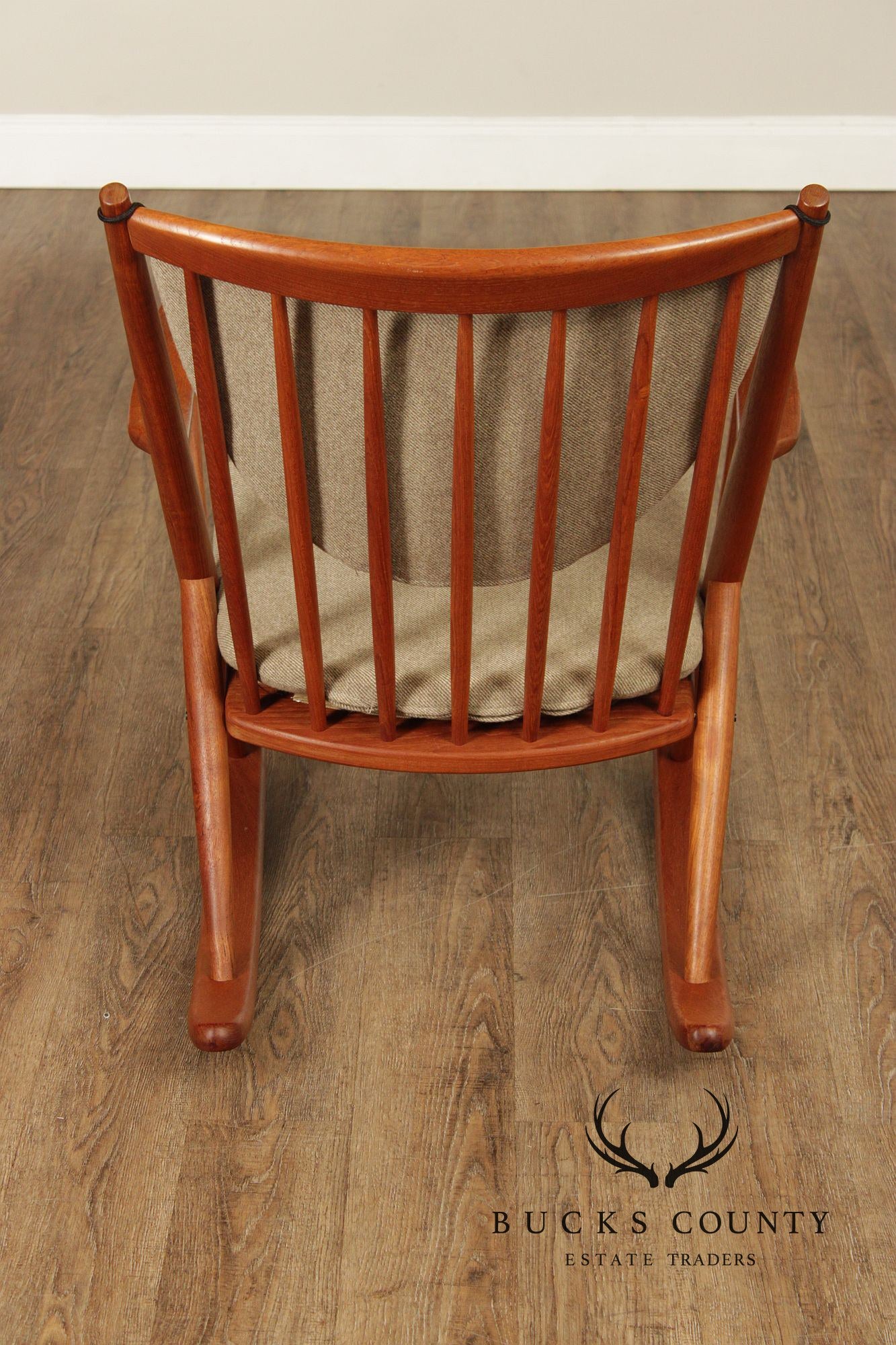 Bramin Mobler Danish Modern Teak Rocker