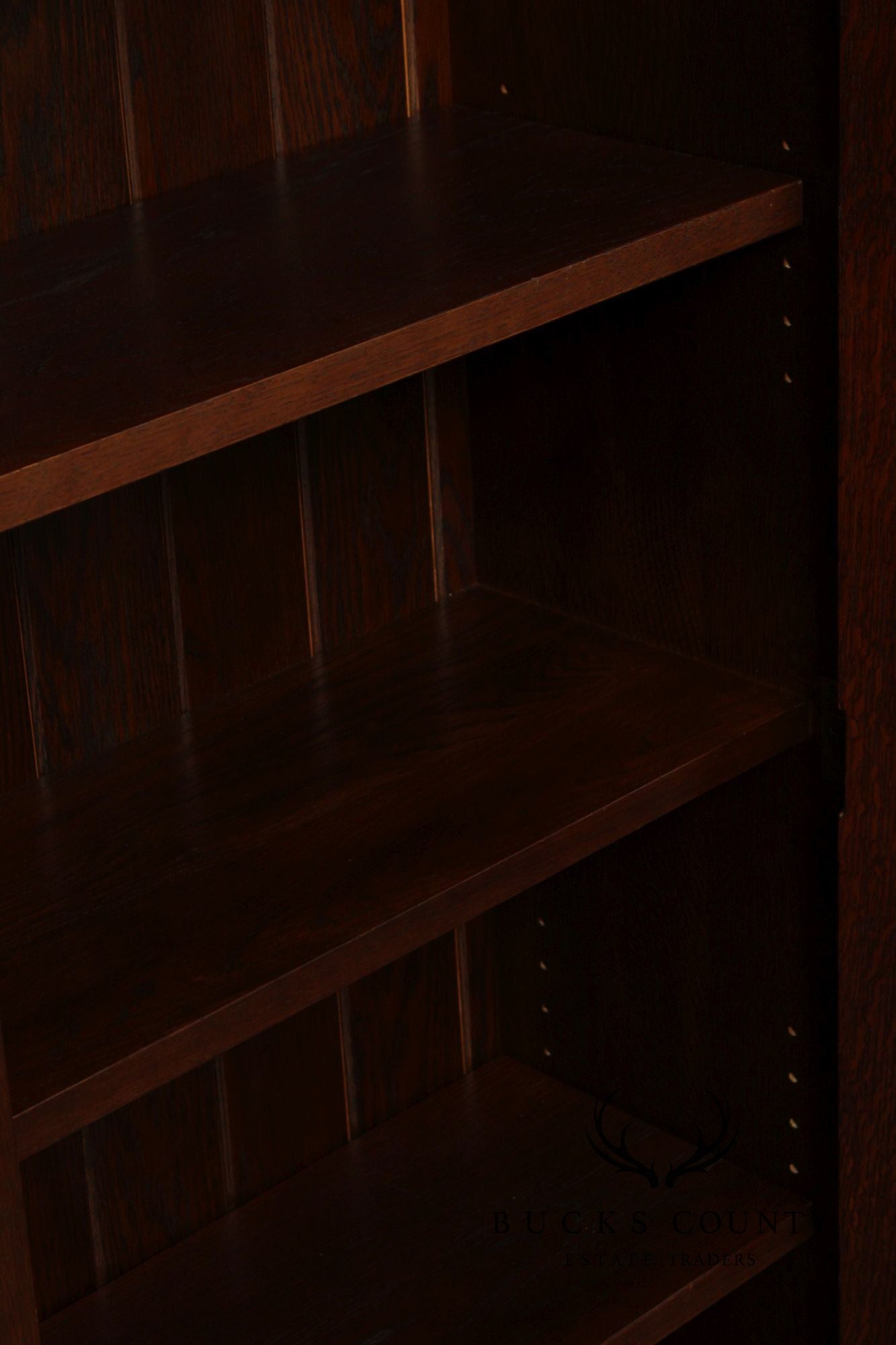 Stickley Mission Collection Oak Two Door Bookcase