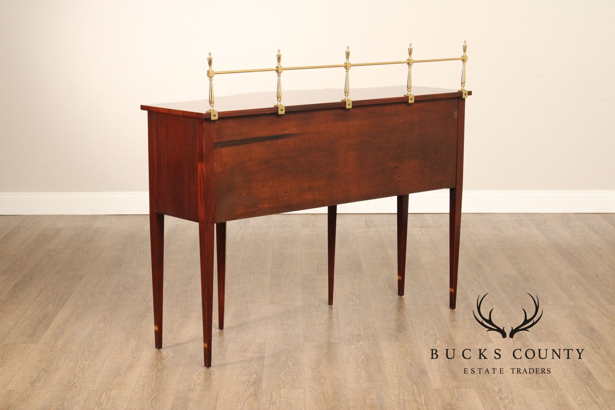 Councill Hepplewhite Style Inlaid Mahogany Sideboard
