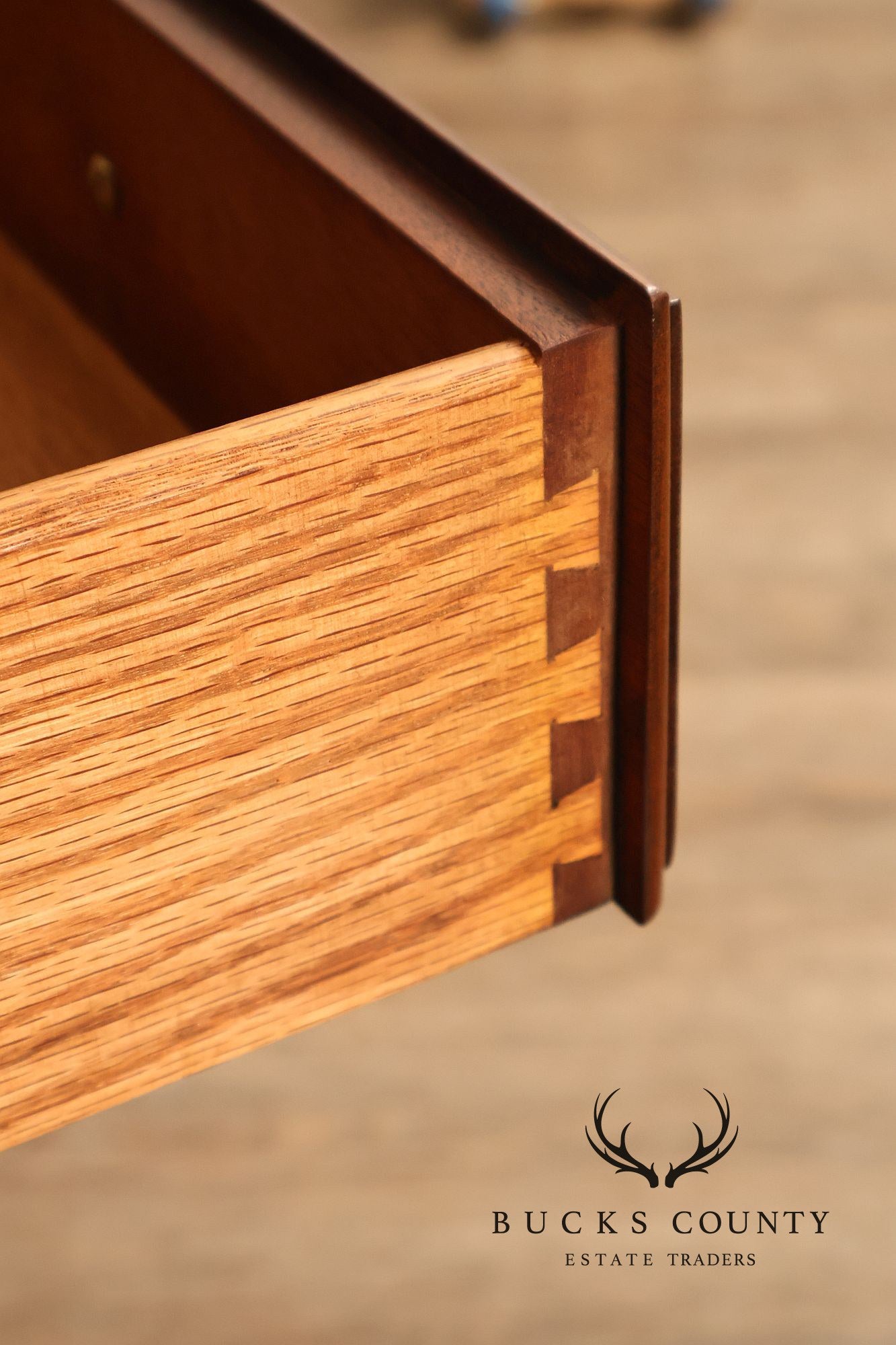 Henkel Harris Chippendale Style Mahogany Buffet Sideboard