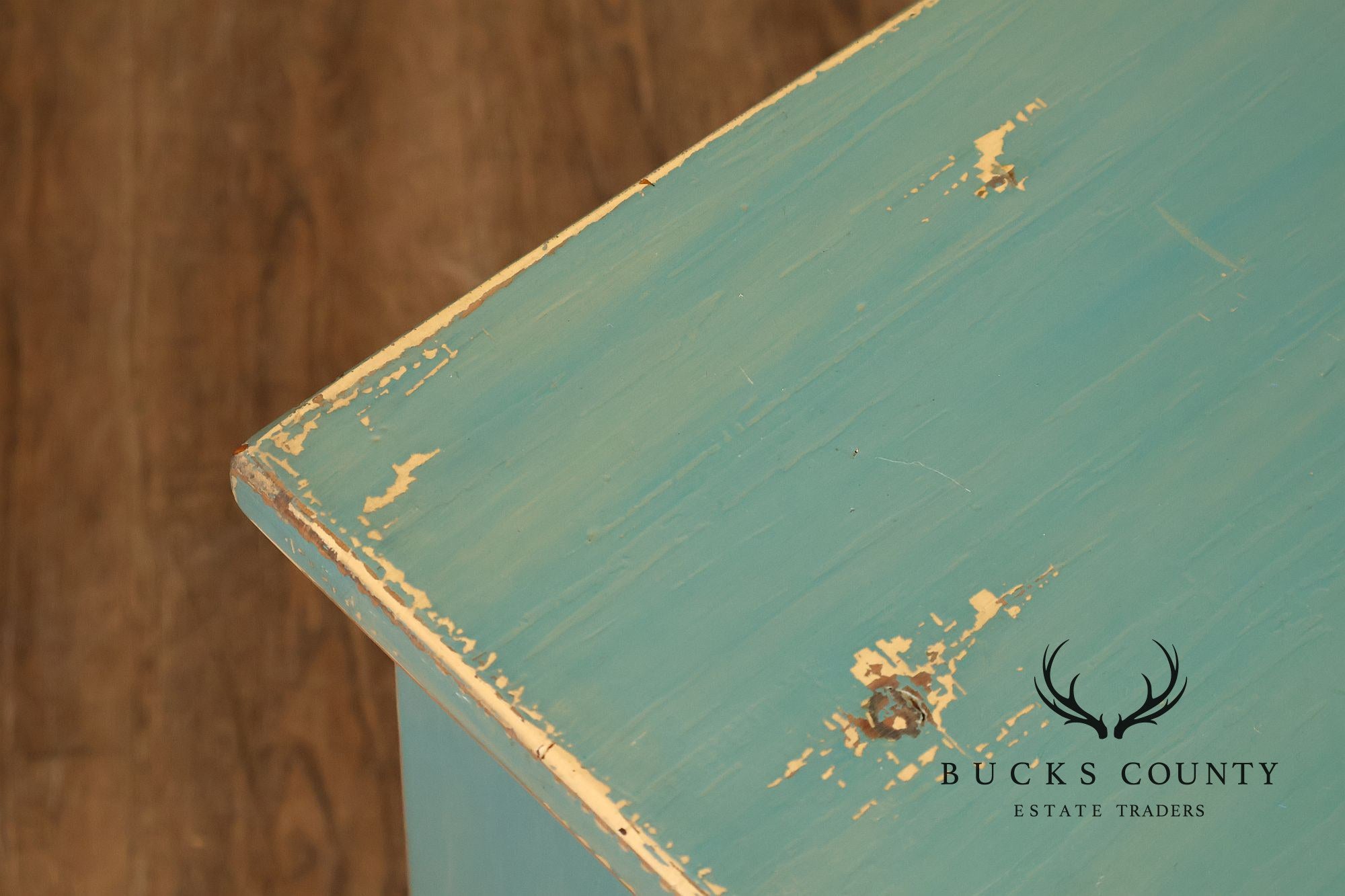 William Draper Distress Painted Side Cabinet