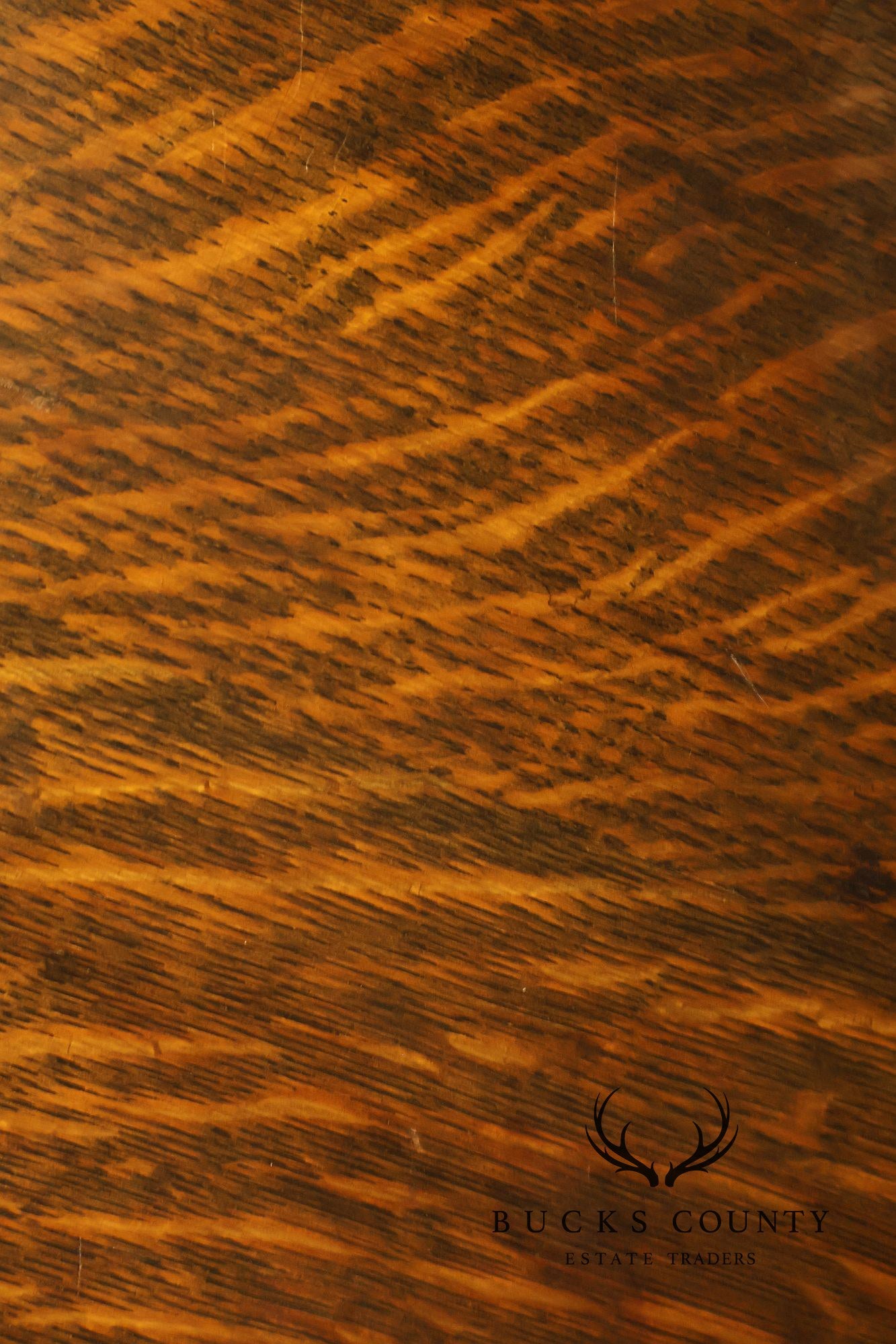 Limbert Mission Quartersawn Oak Round End Table