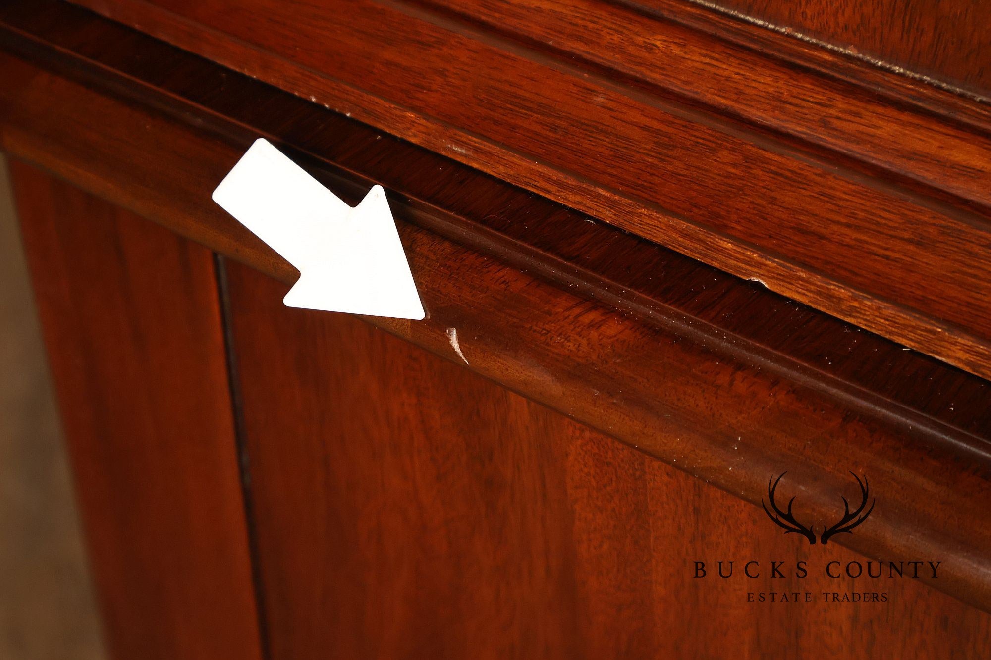 Henkel Harris Queen Anne Style Mahogany Highboy Chest
