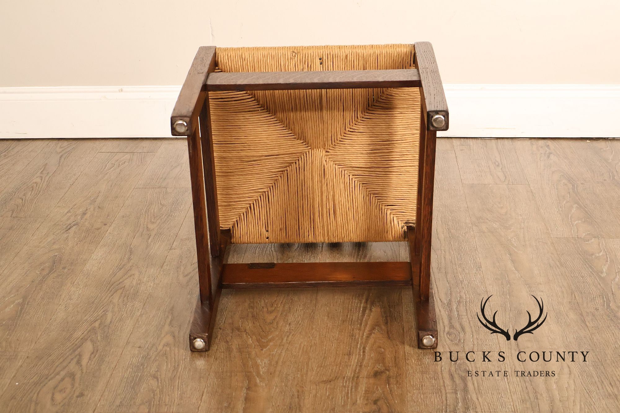 Antique L. & J.G. Stickley Arts And Crafts Oak Side Chair #370