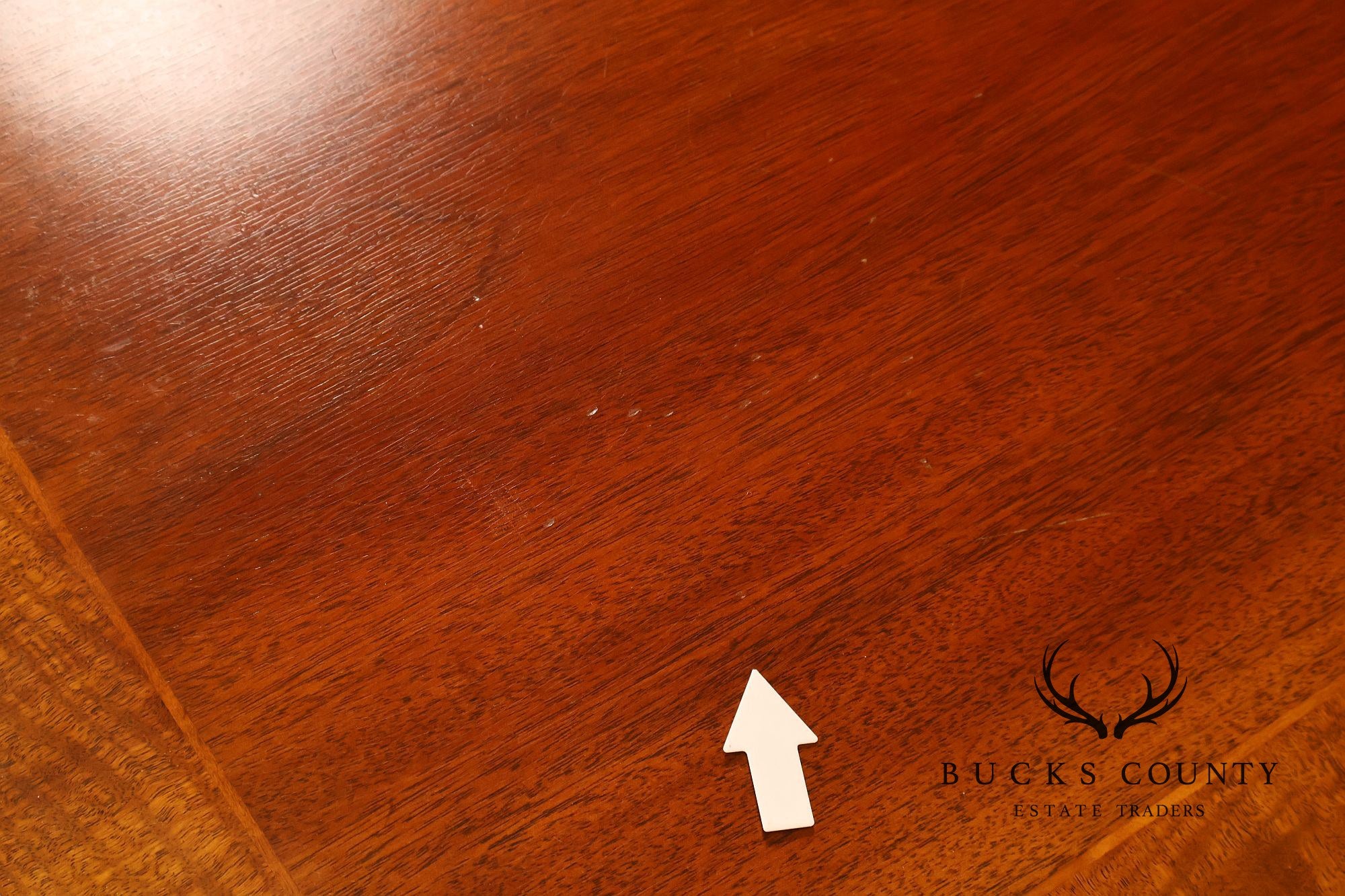 Baker Furniture Company Regency Style Mahogany Double Pedestal Dining Table With Satinwood Banding And Extension Leaves