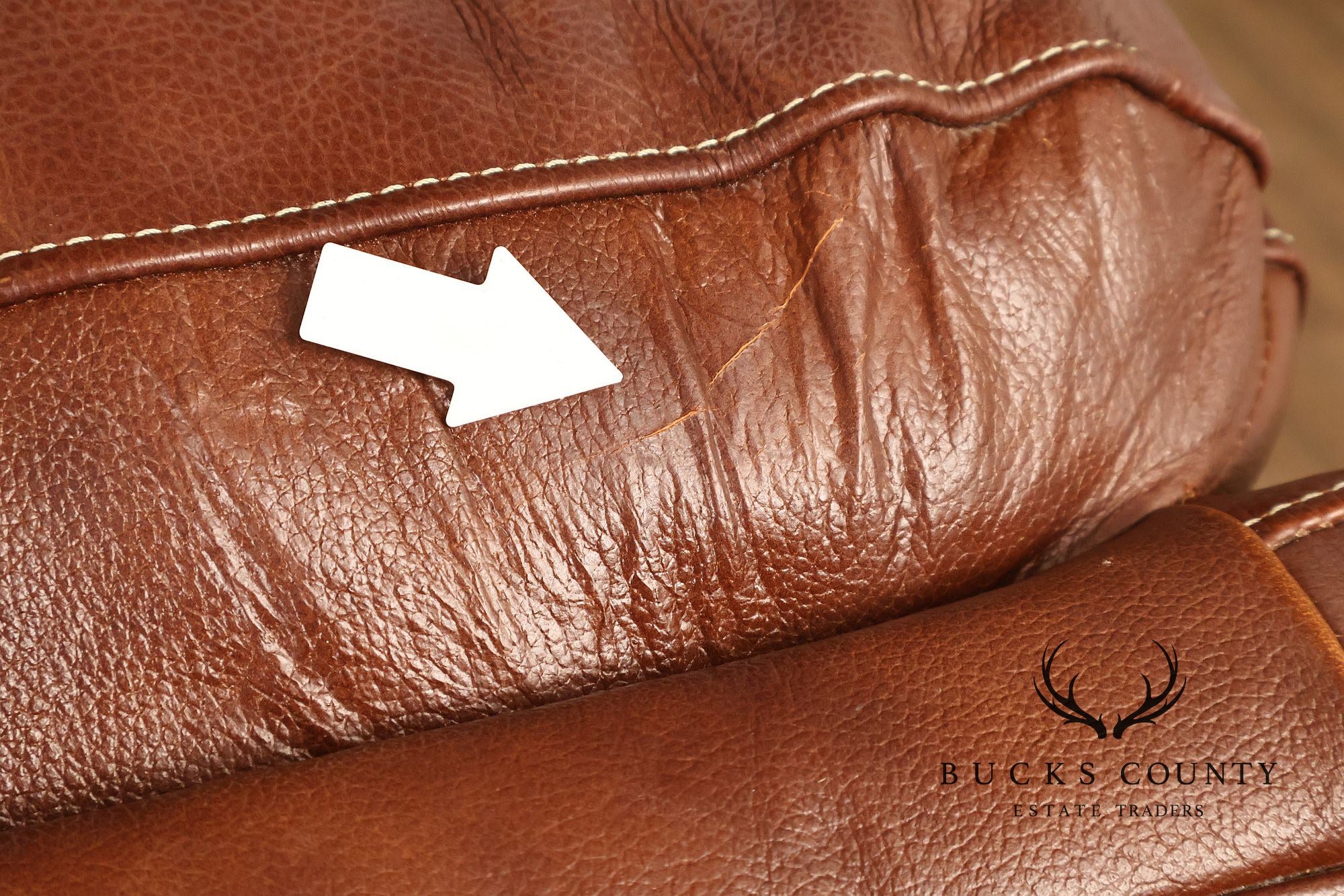 Lane Furniture Leather Reclining Armchair