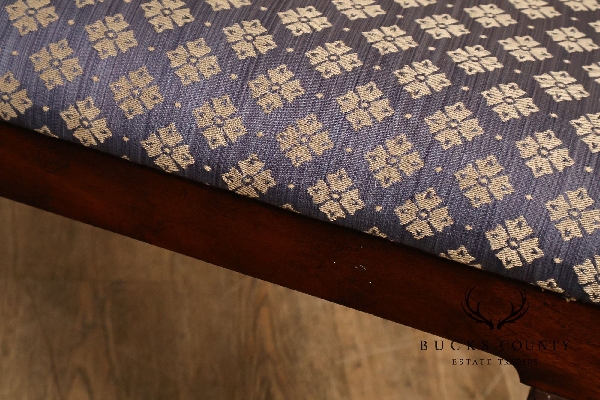 Maitland Smith Chippendale Style Pair Of Mahogany Armchairs