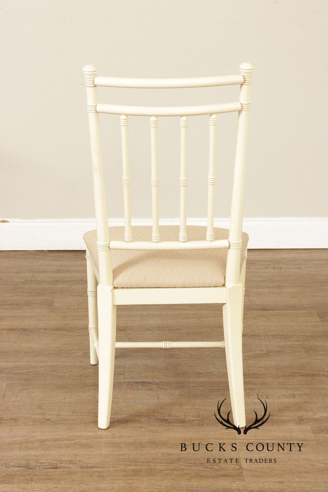 Drexel Heritage Vintage Faux Bamboo Side Chair