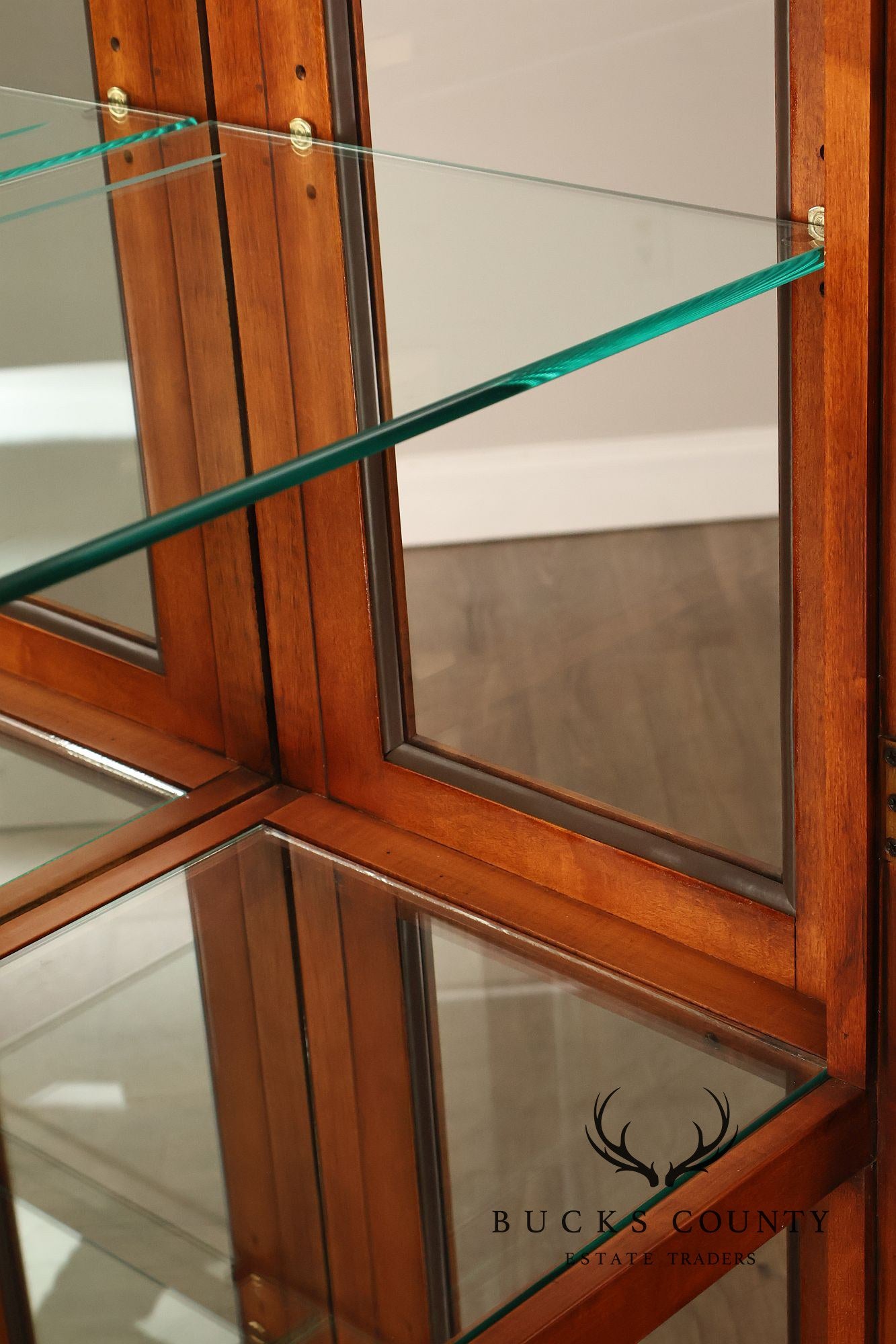 Hickory White Chateau Collection French Style Bunching Curio Cabinet