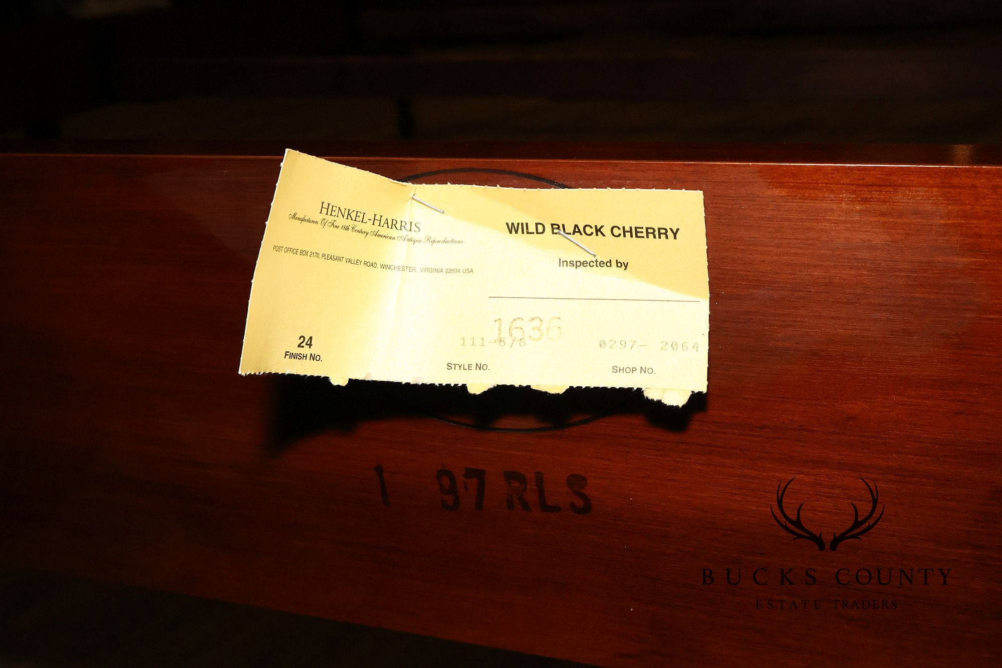 Henkel Harris Cherry King Poster Bed