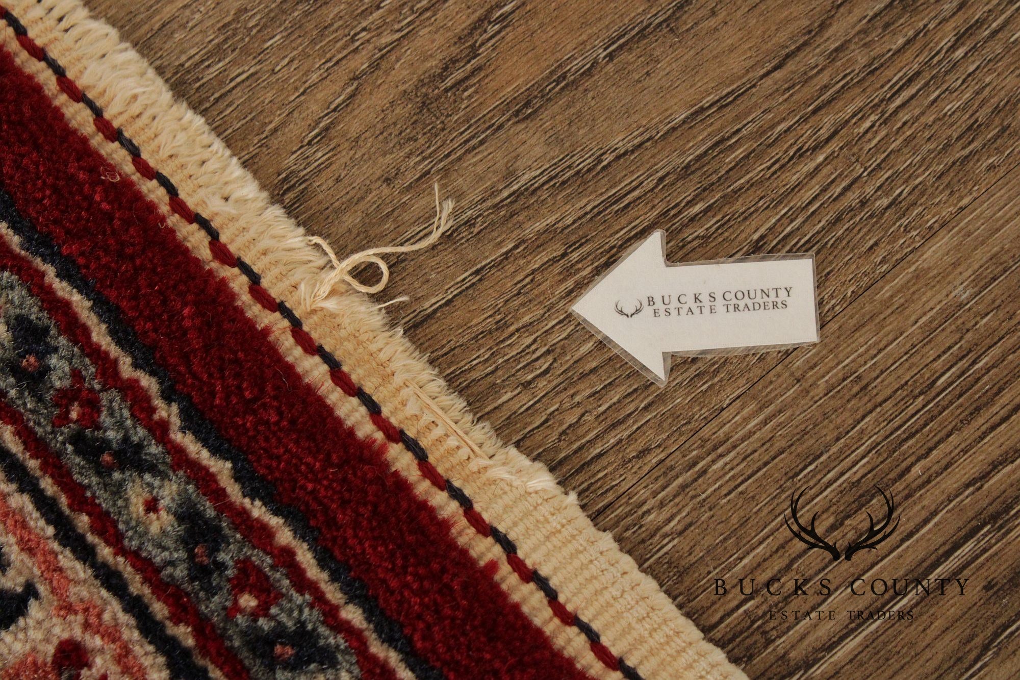 Romanian Bucharest Hand-Knotted Area Rug – 11'11" x 9'0"