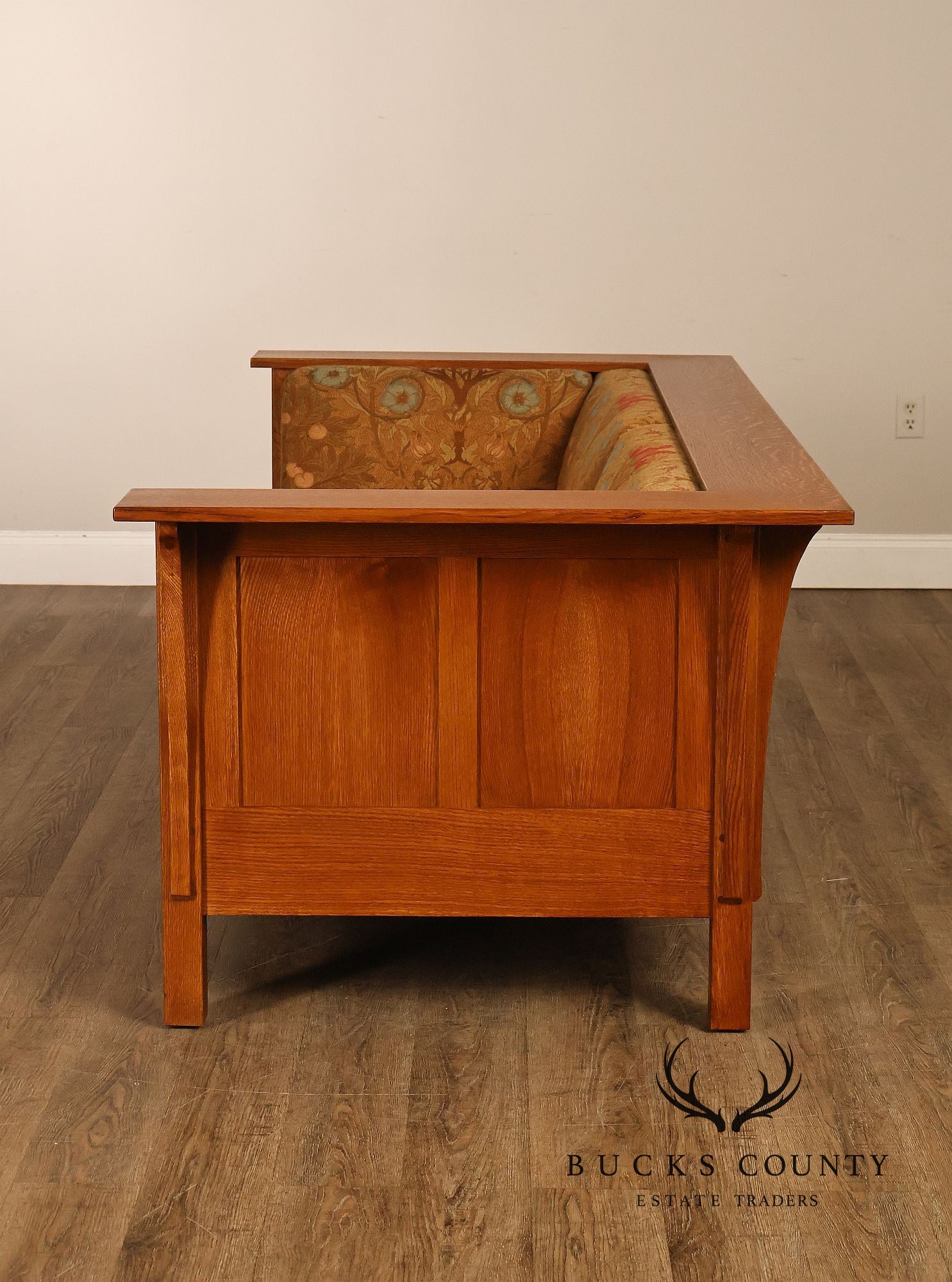 Stickley Mission Collection Oak Prairie Settle