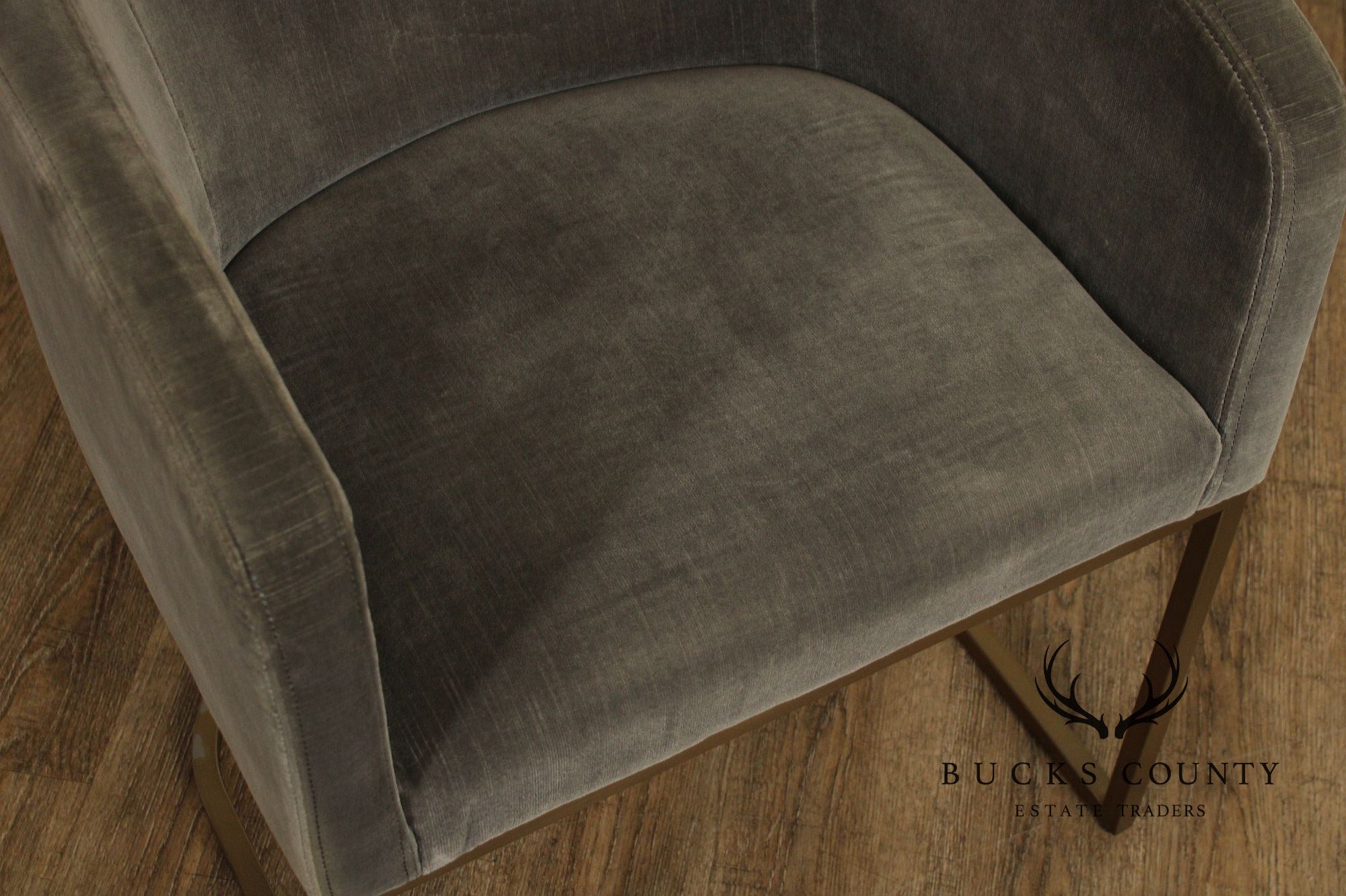 Restoration Hardware Set of Eight 'Emery' Dining Chairs