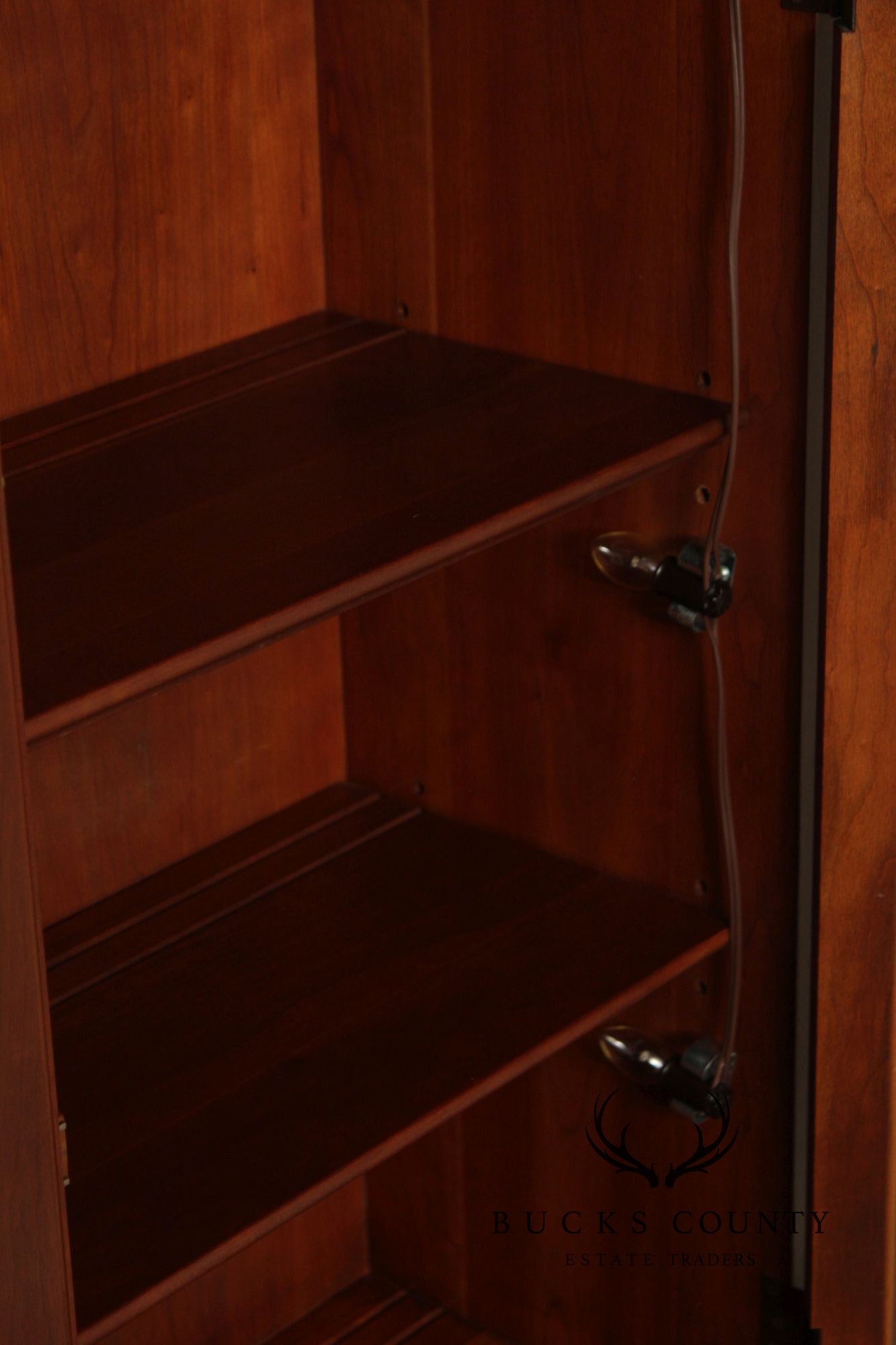 Pennsylvania House Cherry Chippendale Style China Cabinet