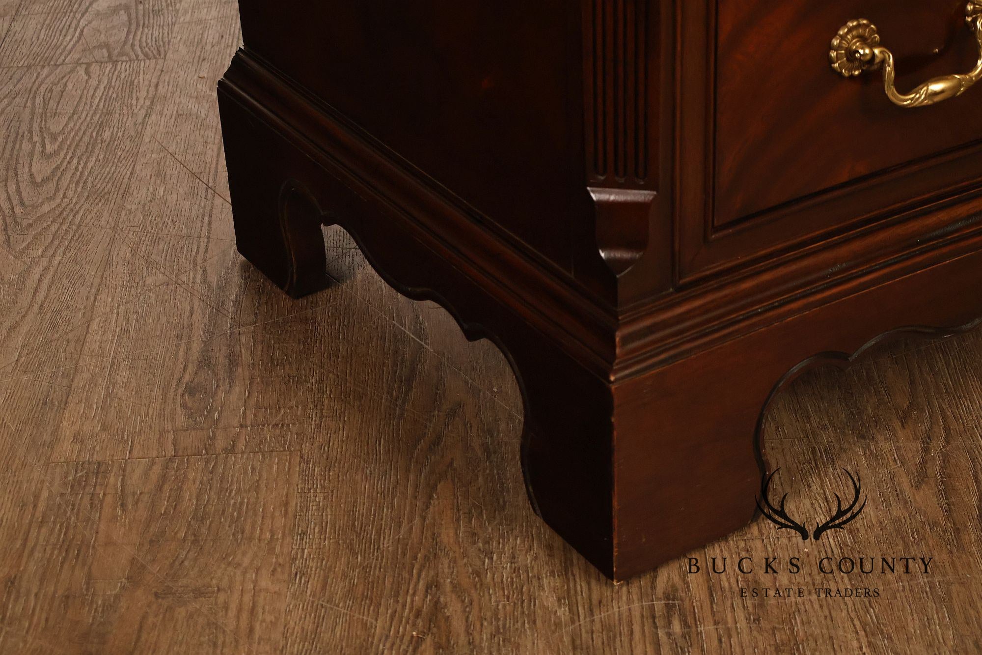 Drexel Heritage Georgian Style Mahogany Twelve-Drawer Dresser