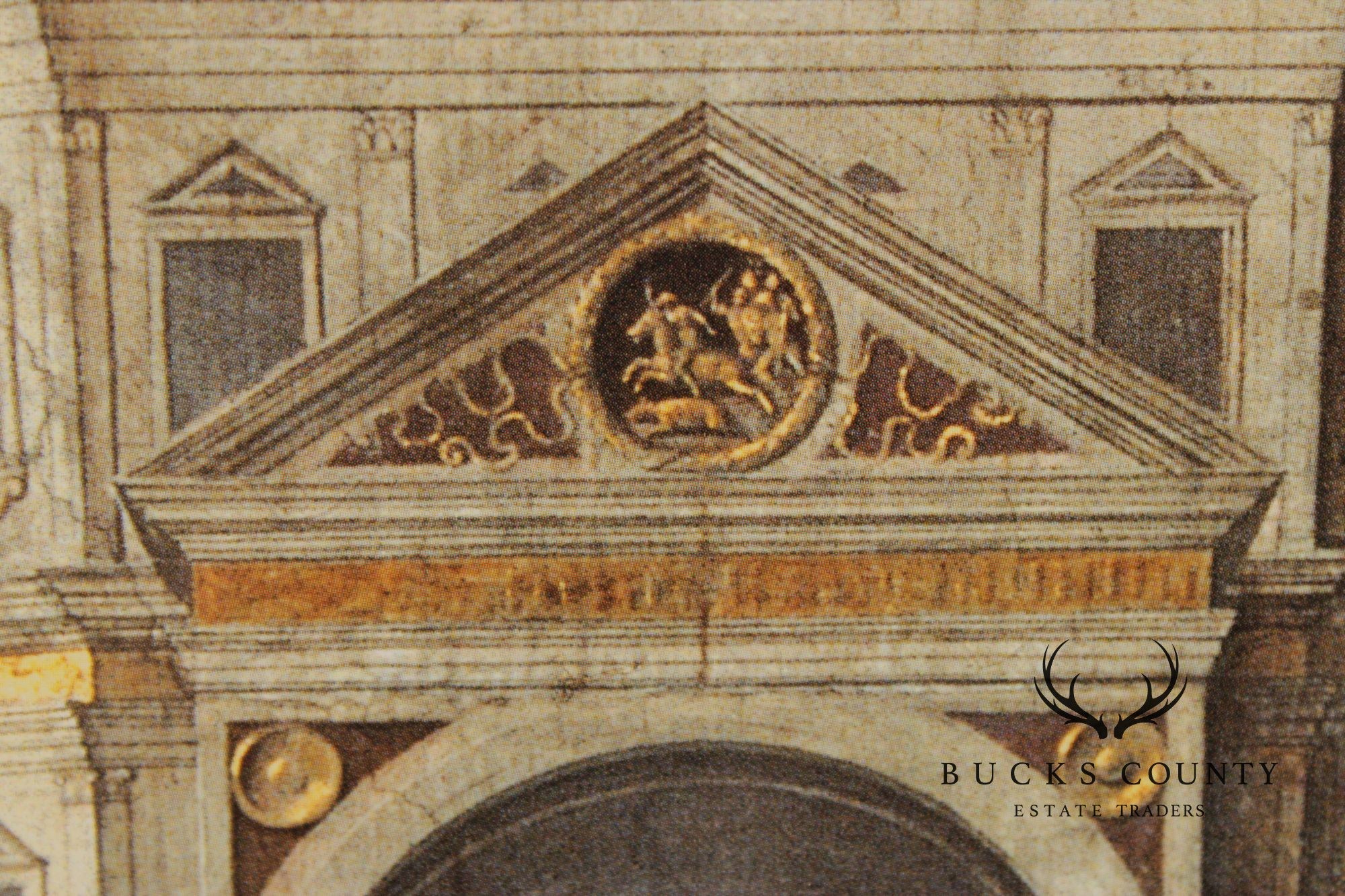 Italian Renaissance Style Framed Print, Kingdom of Heaven