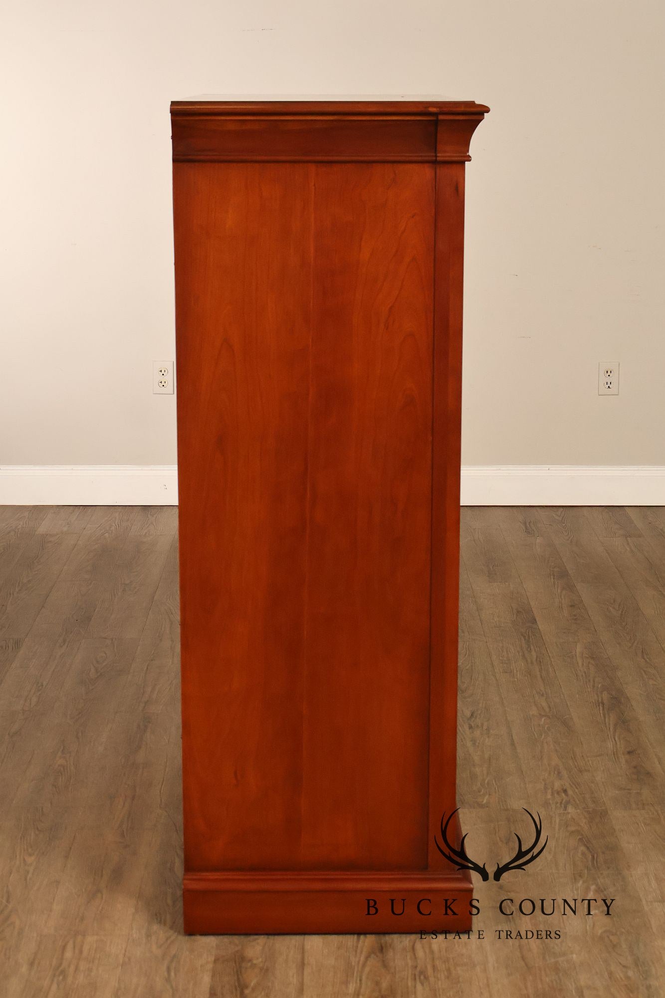 Ethan Allen 'Medallion' Cherry Tall Chest of Drawers