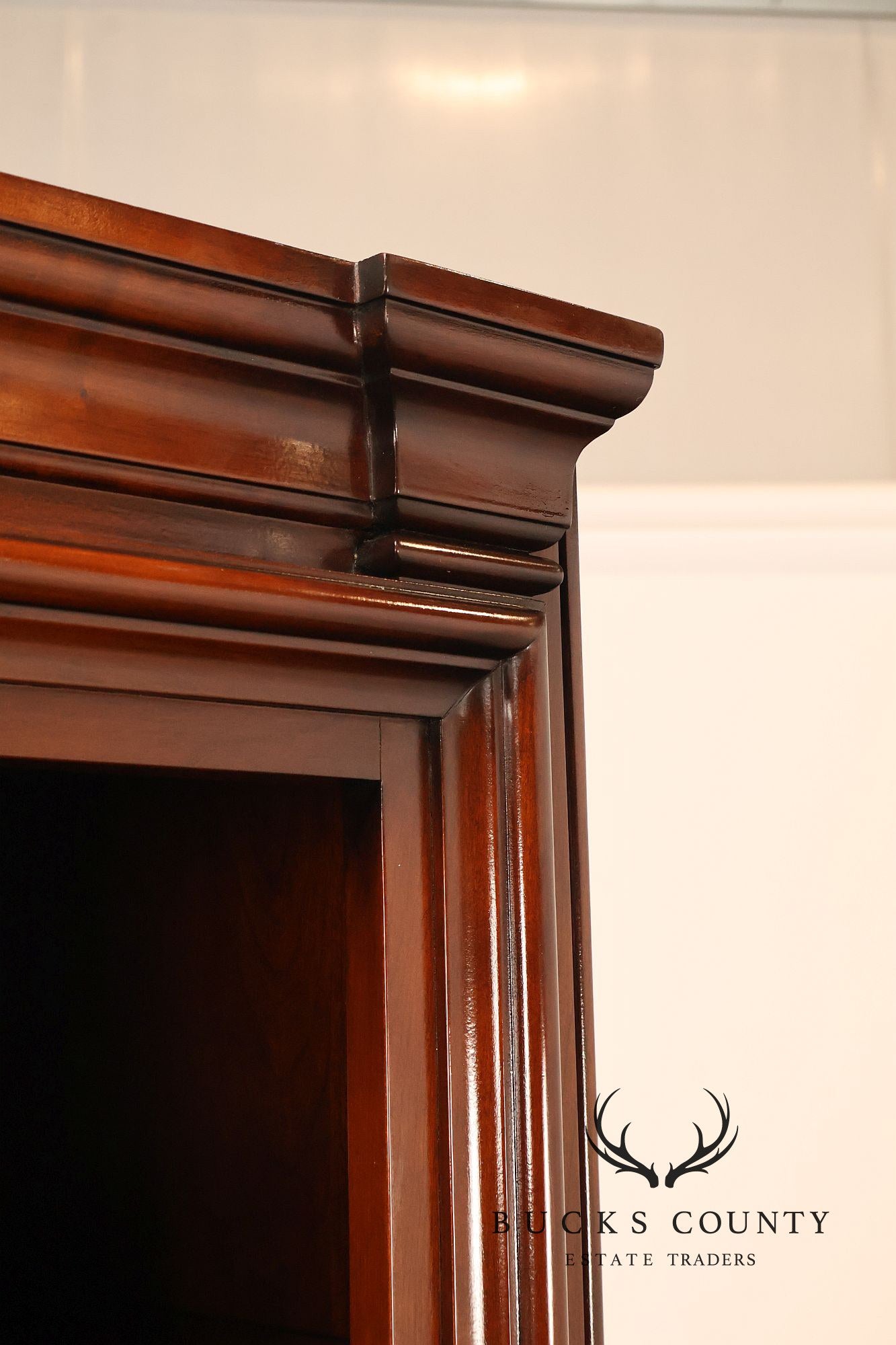 Statton Pair Of Oldtowne Cherry Bookcases