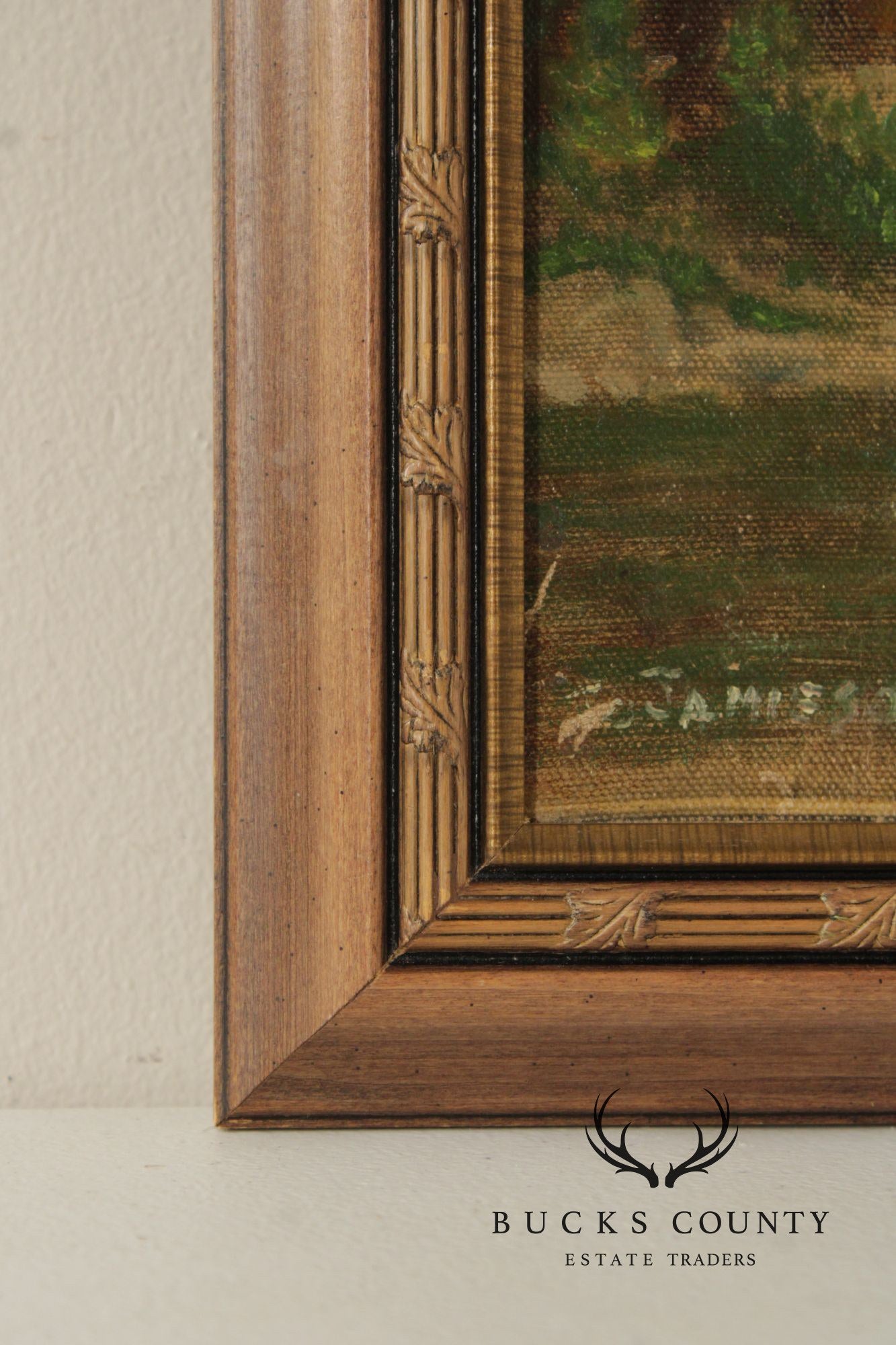 After Eugen Von Ottenfeld Painting, 'Raining Moonbeans