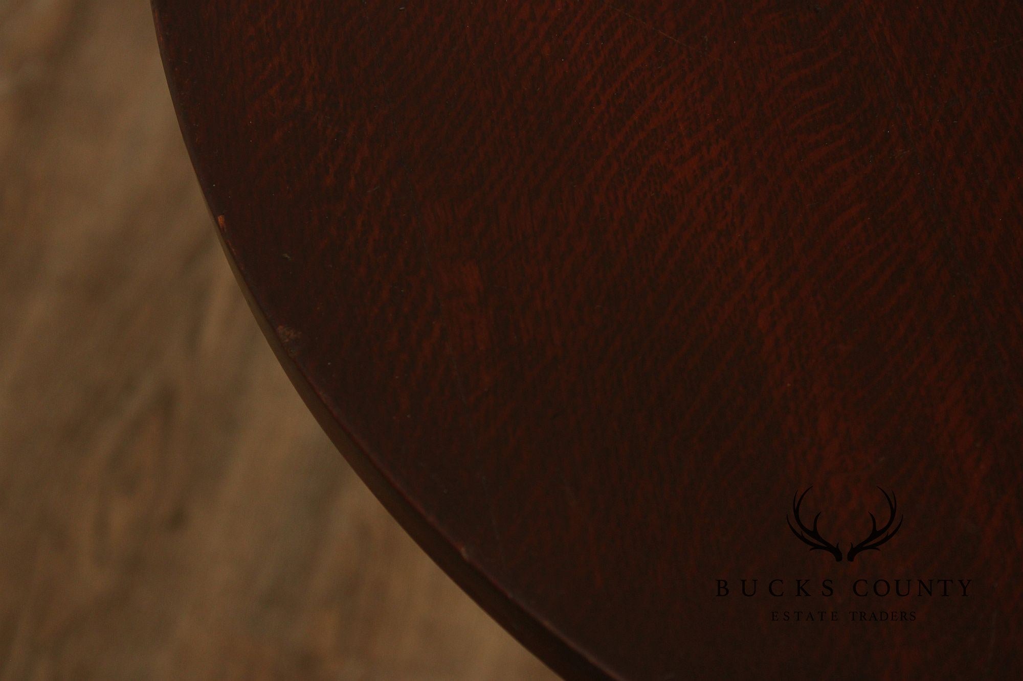 Antique Stickley Brothers Mission Oak 24 Inch Lamp Table