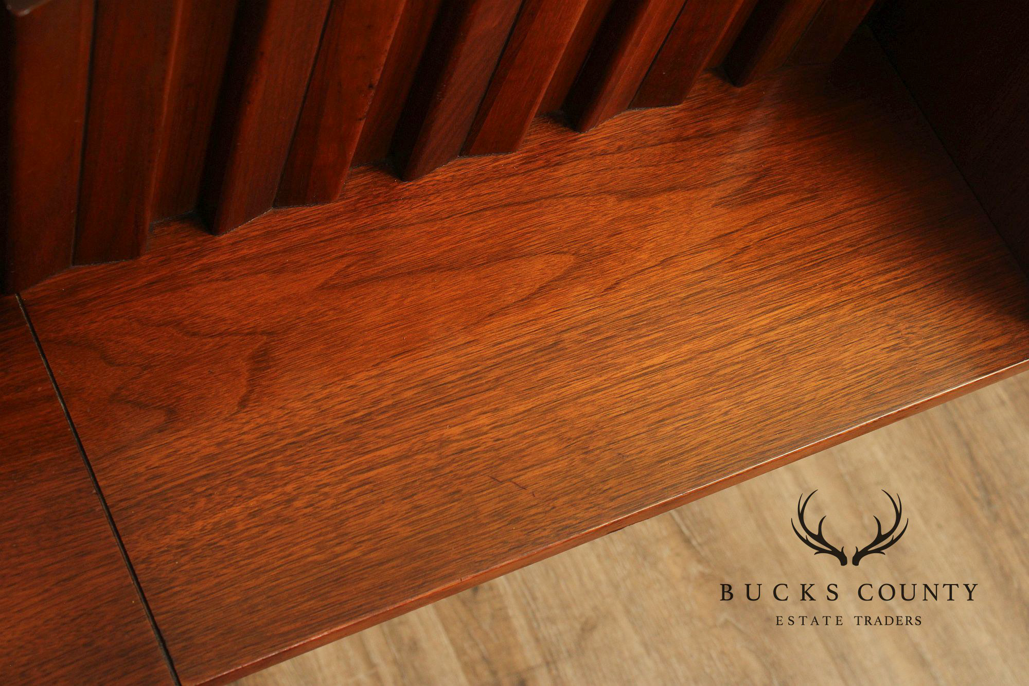Mid Century Modern Walnut Extended Headboard