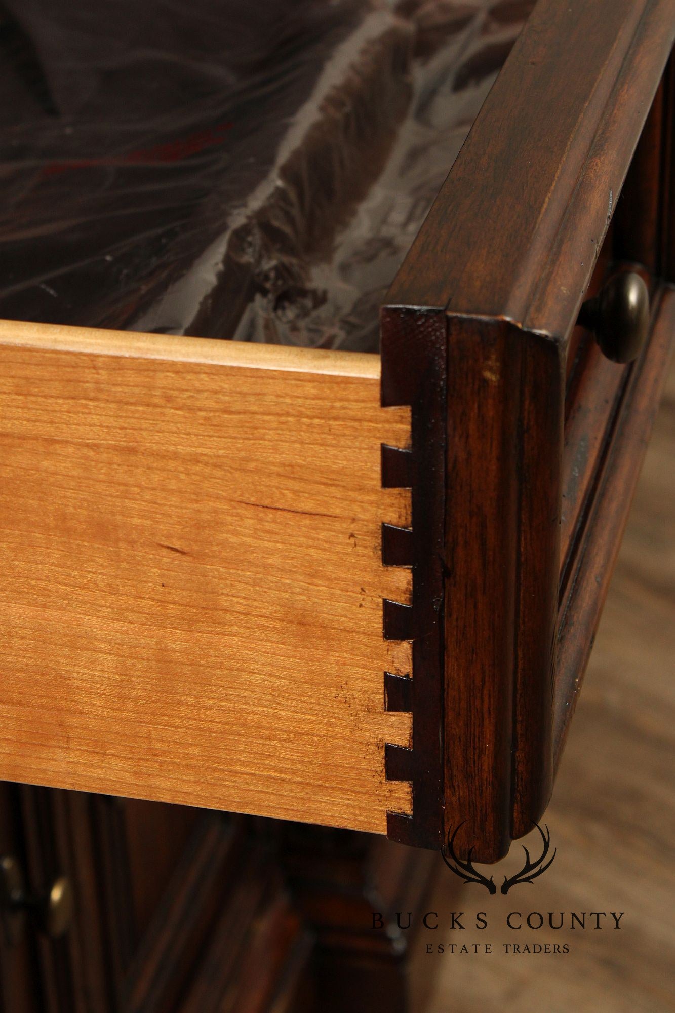 Empire Style Large Carved Sideboard