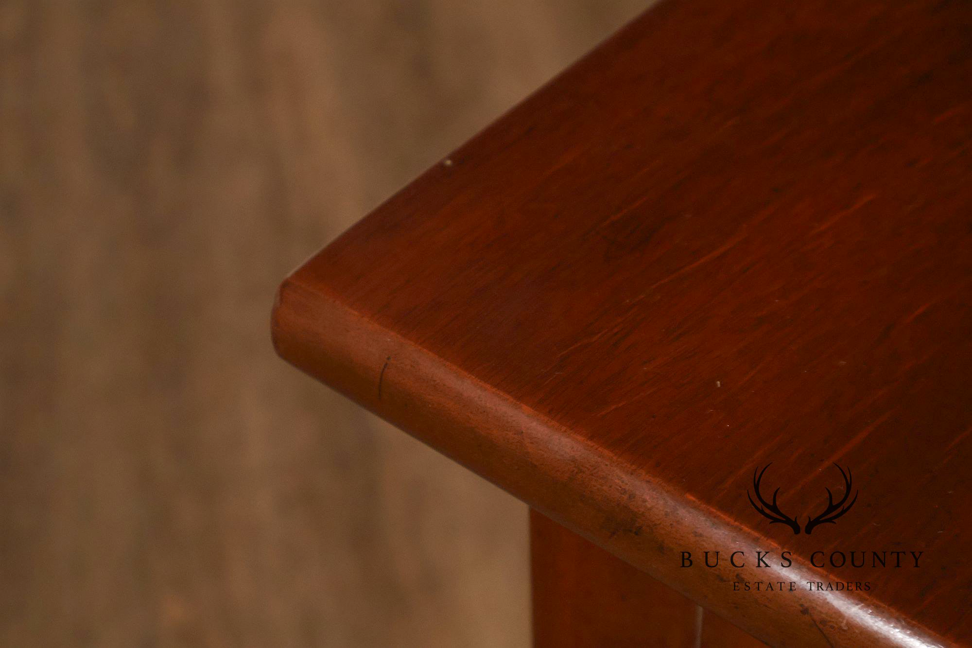 Kittinger Williamsburg Adaptation Mahogany Two Drawer Console Table