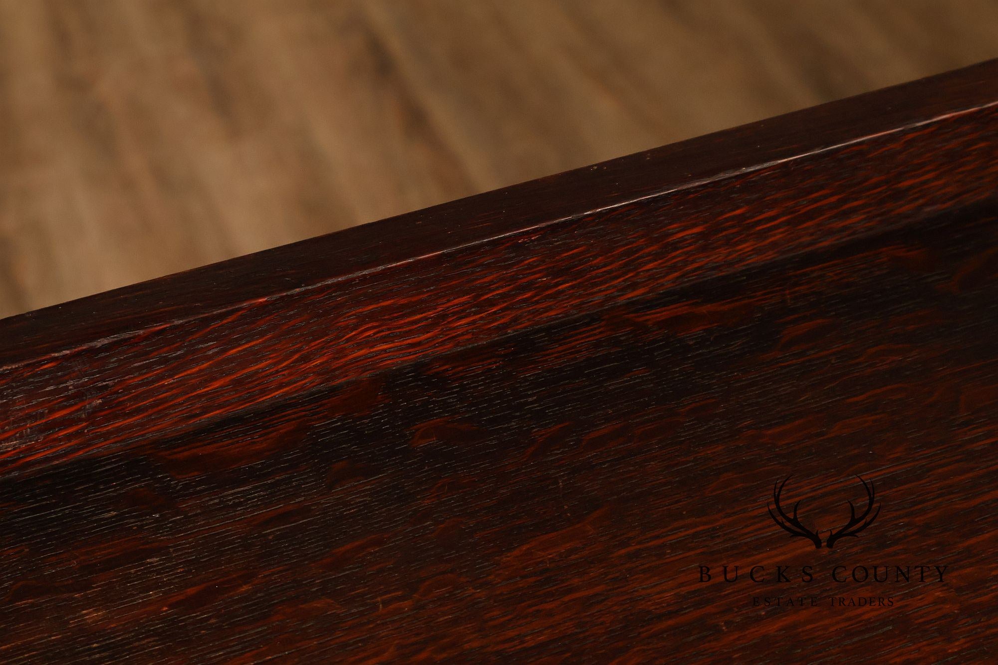 Lifetime Furniture Antique Mission Oak Drop Front Desk