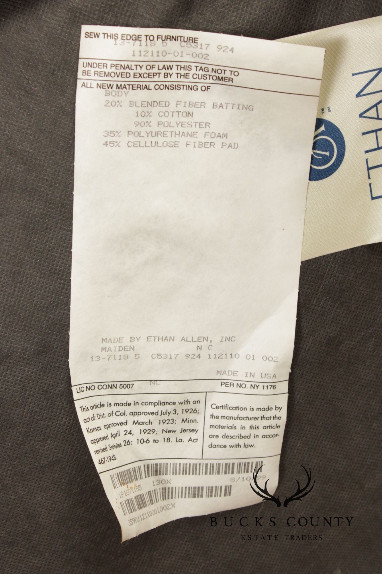 Ethan Allen French Louis XV Style Pair Fauteuil Armchairs