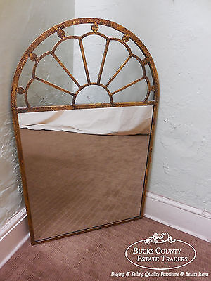 Quality Iron Framed Dome Top Mirror