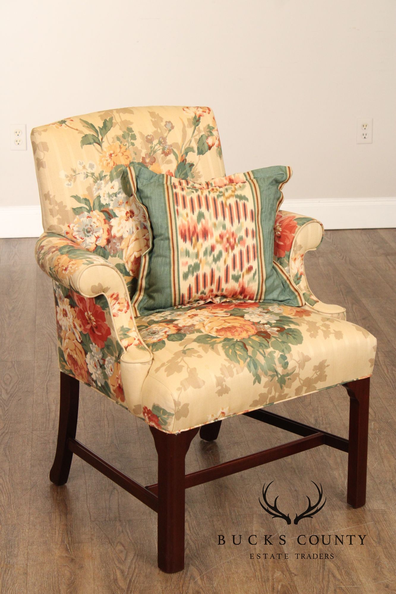'A Colony Original' Georgian Style Mahogany Armchair