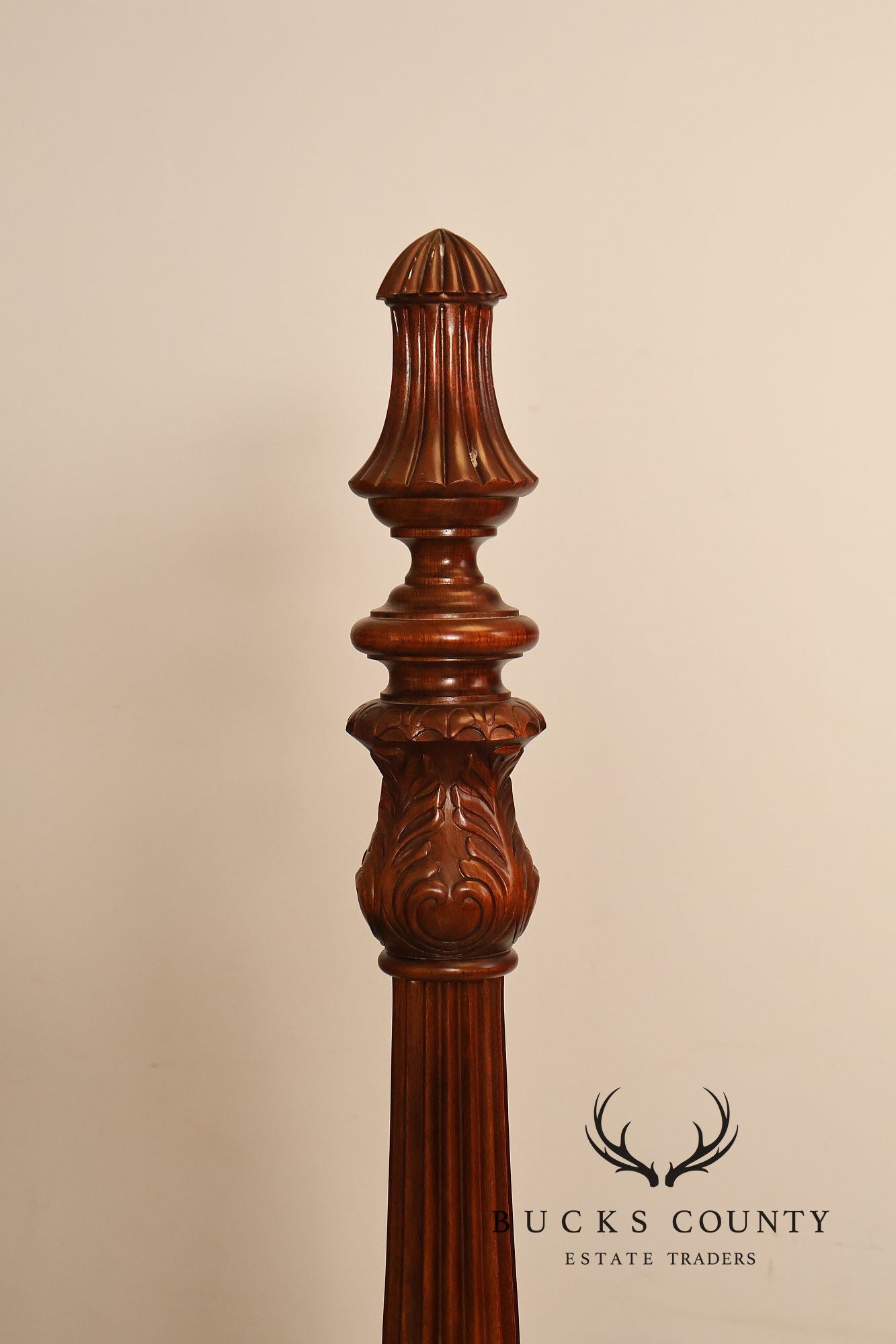 Pennsylvania House Carved Cherry King Poster Bed