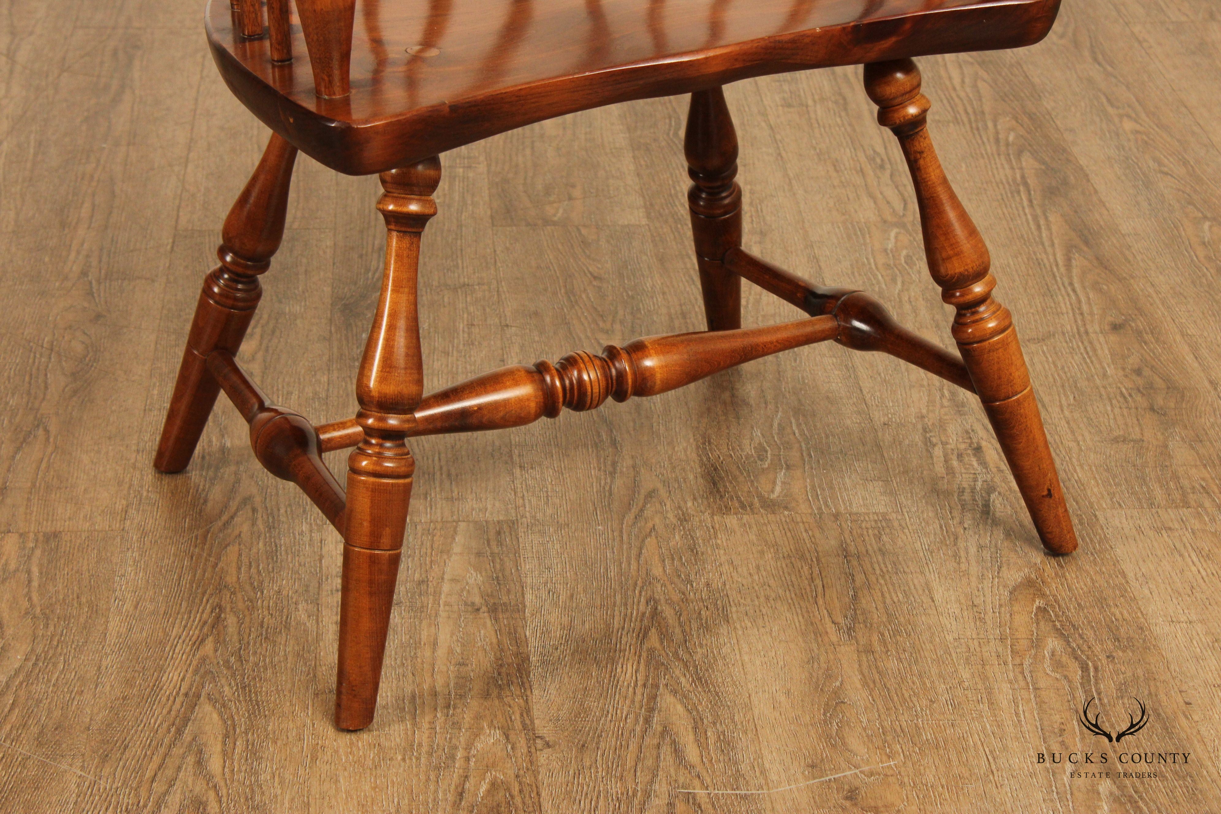 Benchmade Vintage High Back Windsor Armchair