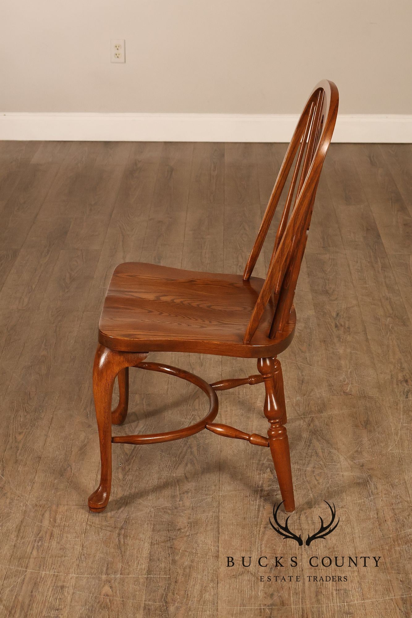 Nichols & Stone Set Of Four Windsor Dining Chairs