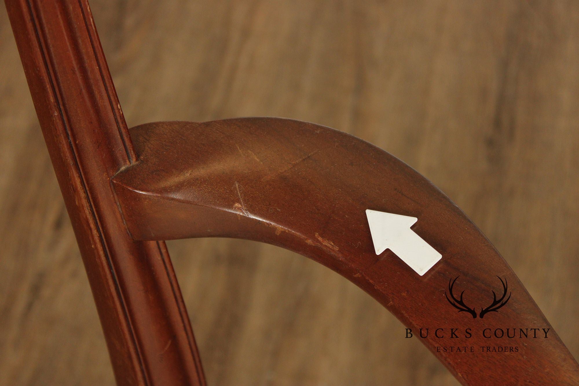 Chippendale Style Set of Six Mahogany Dining Chairs