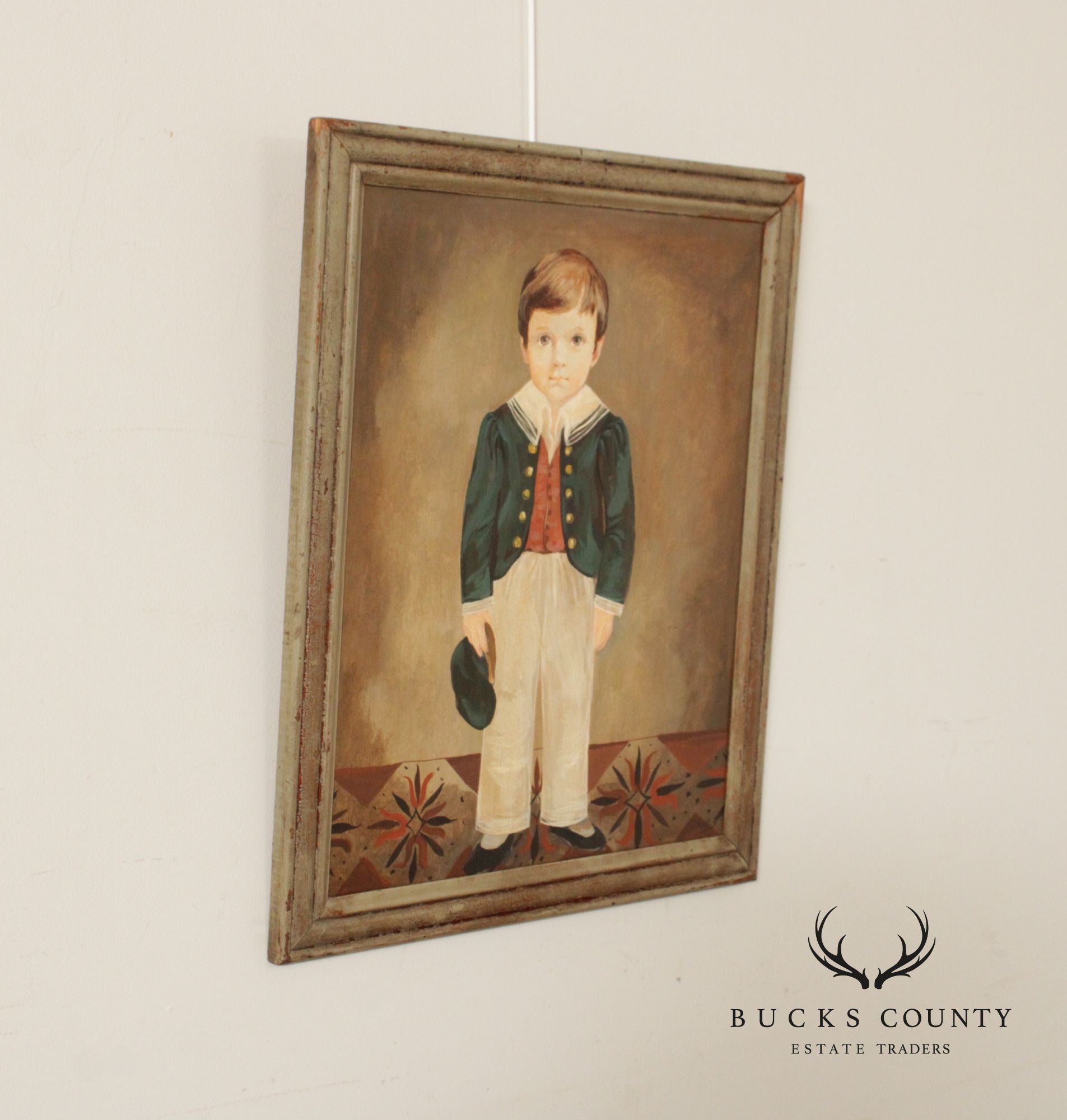 Jeanne Davies American School Portrait of a Child