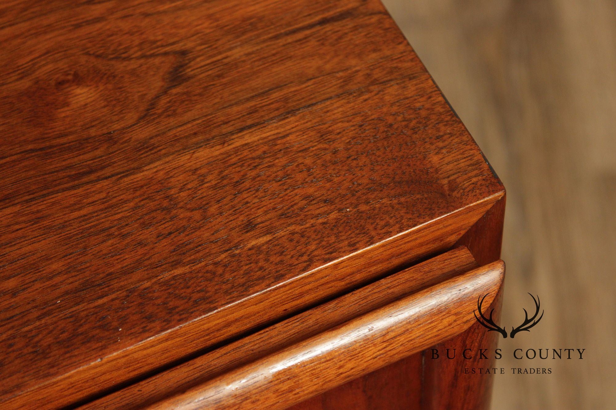 Brown Saltman Mid-Century Modern Walnut Cube Cabinet Coffee Table